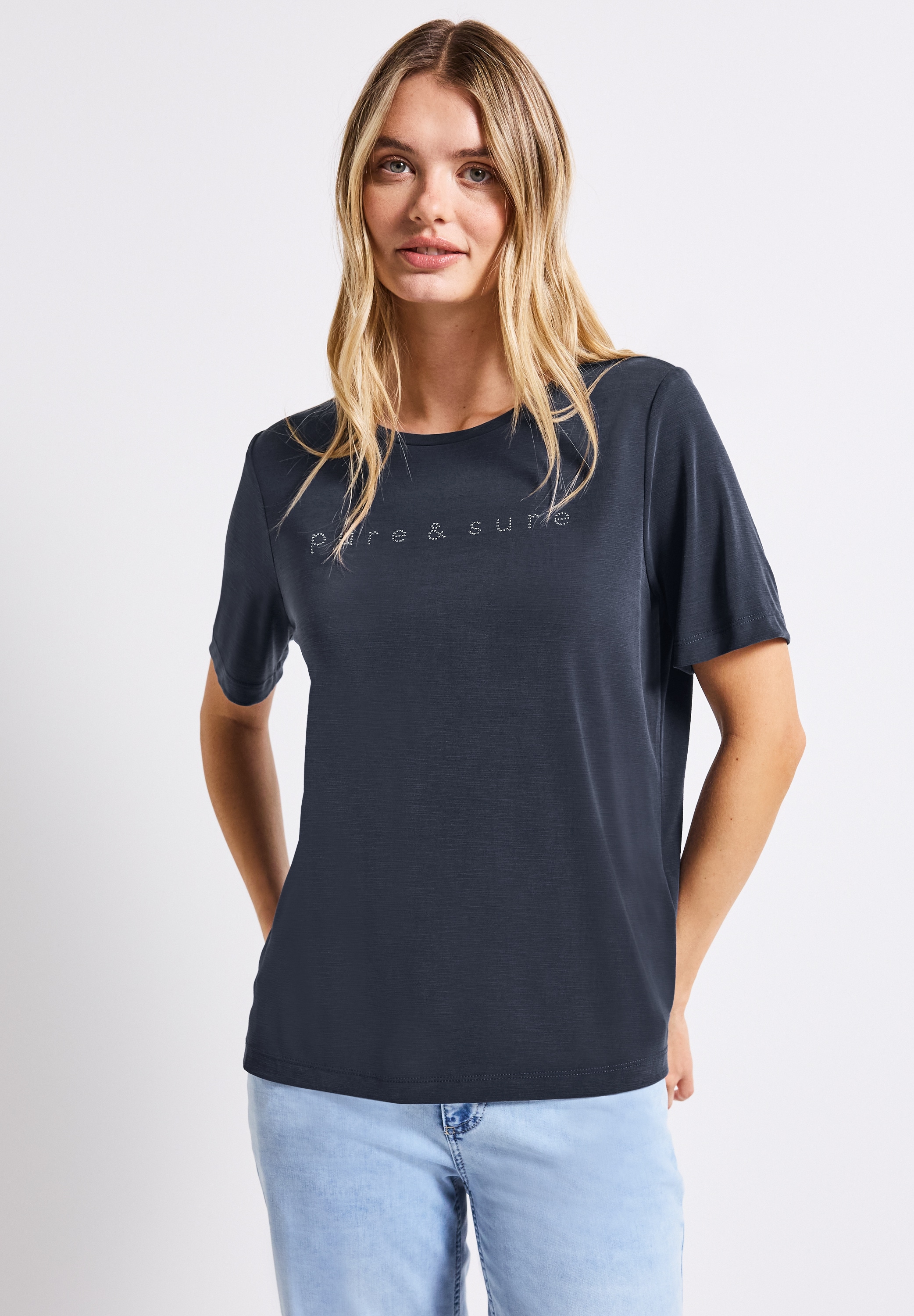STREET ONE T-Shirt, mit Wording günstig online kaufen
