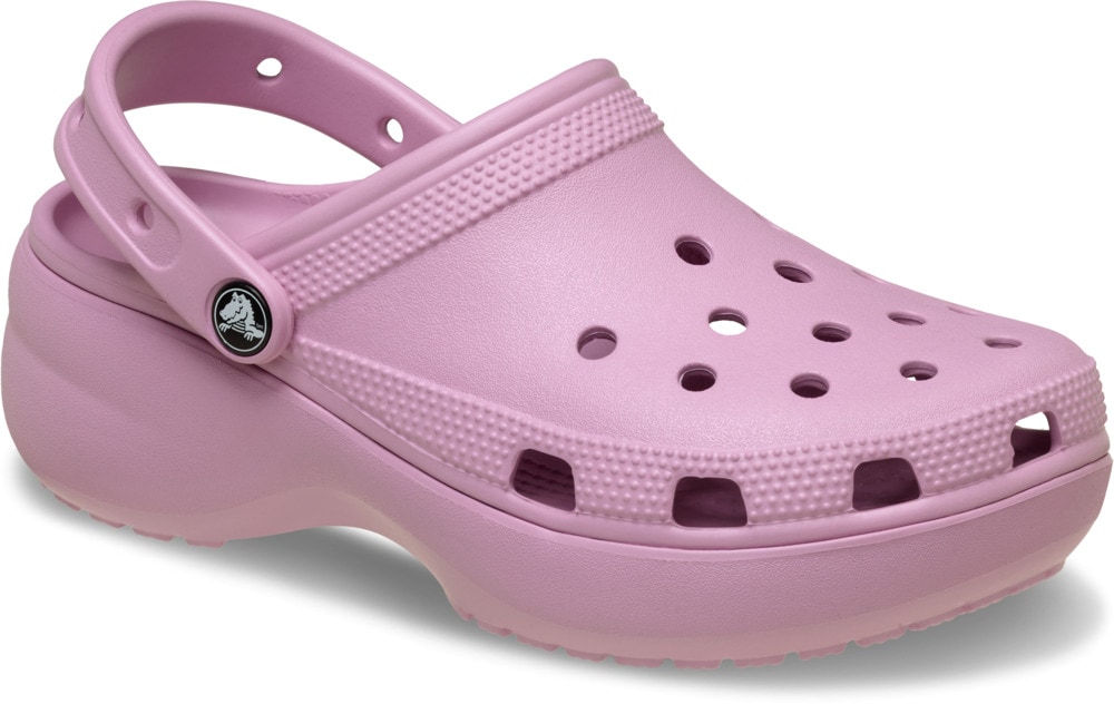 Crocs Clog »Classic Platform Clog W«, Plateau, Sommerschuh, Schlappen, Hausschuh, trendige Plateausohle
