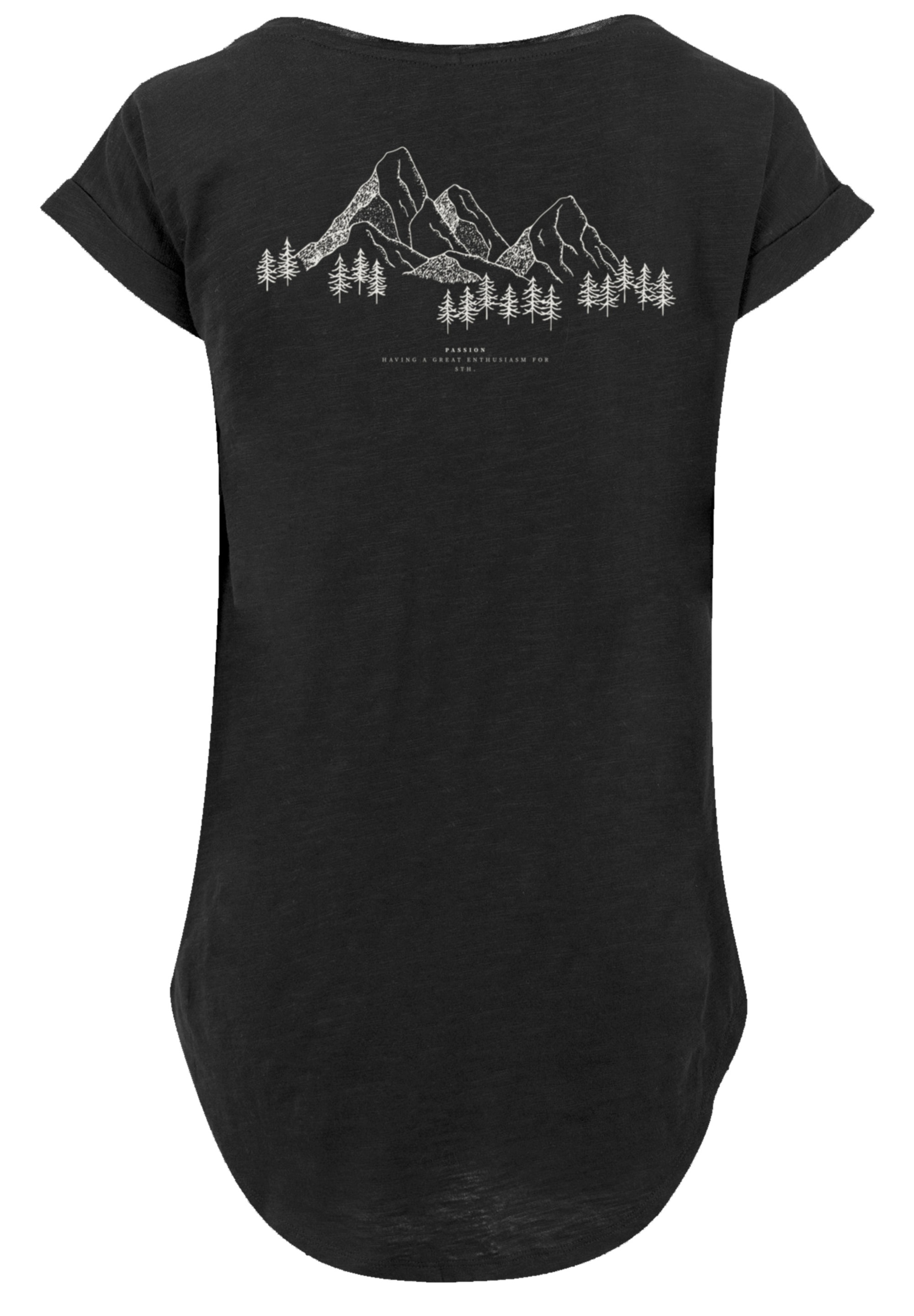 F4NT4STIC T-Shirt »Mountain Berge Natur V2«, Premium Qualität