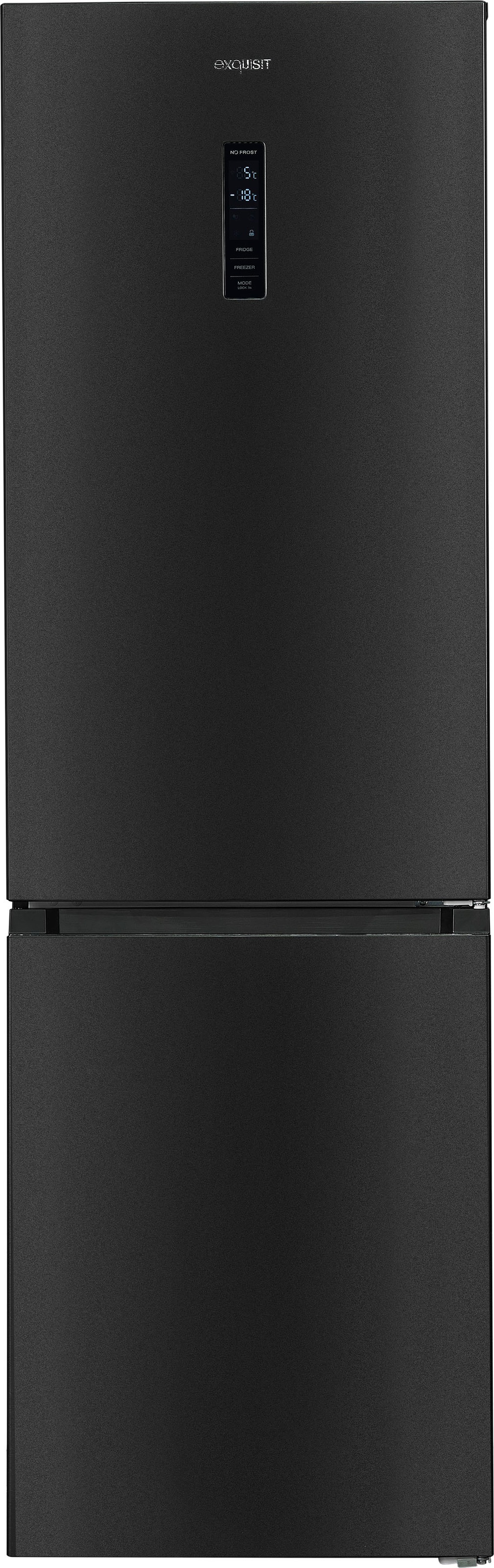 exquisit Kühl-/Gefrierkombination "KGC350-105-NF-040C inoxlook-az" 193 cm h günstig online kaufen