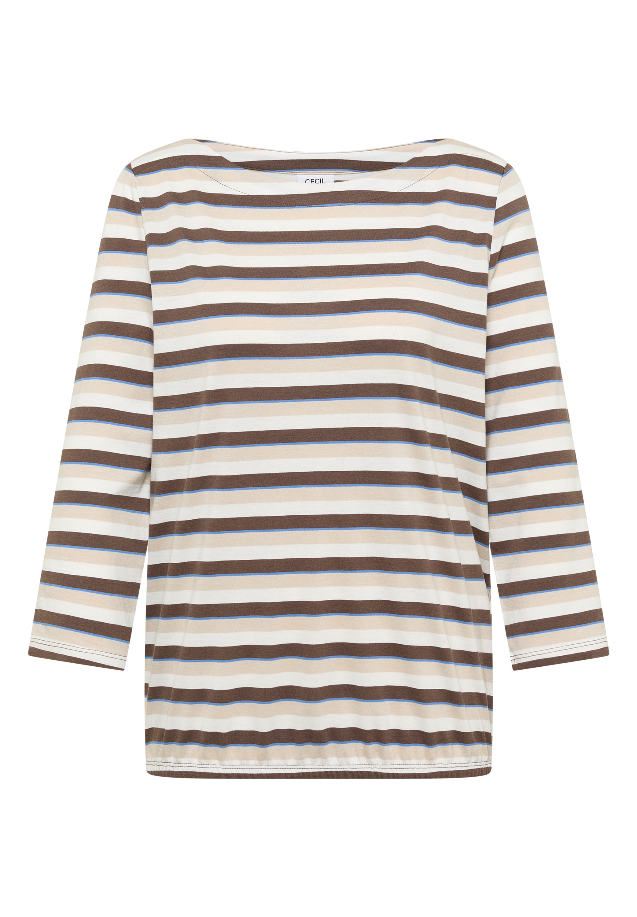 Cecil Rundhalsshirt mit U-Boot-Ausschnitt