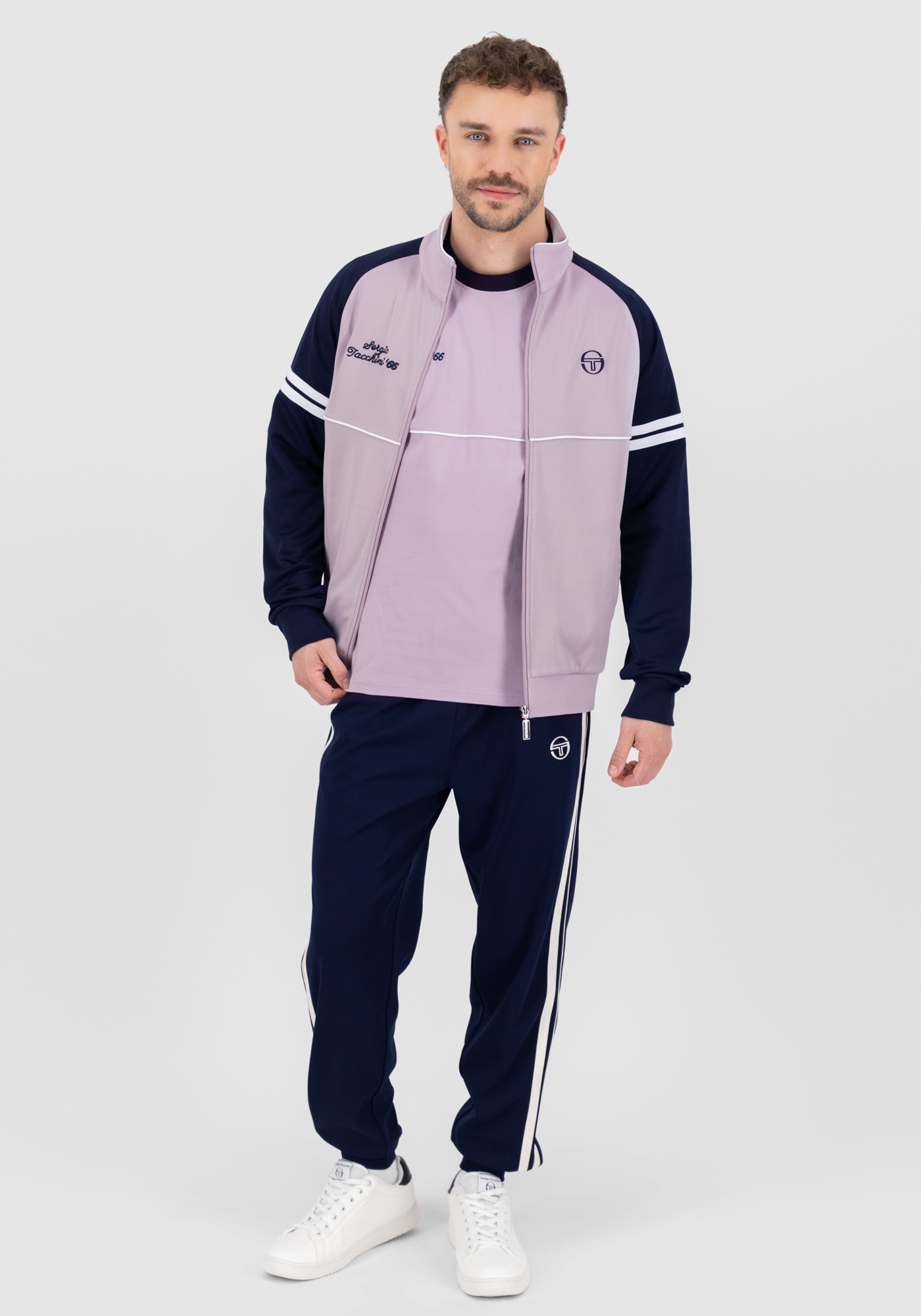 Thumbnail - Sergio Tacchini T-Shirt "ORION DAVIS TEE Herren" T-Shirt Herren, leichtes Kurzarmshirt, Sporttrikot, Outdoor, Sale