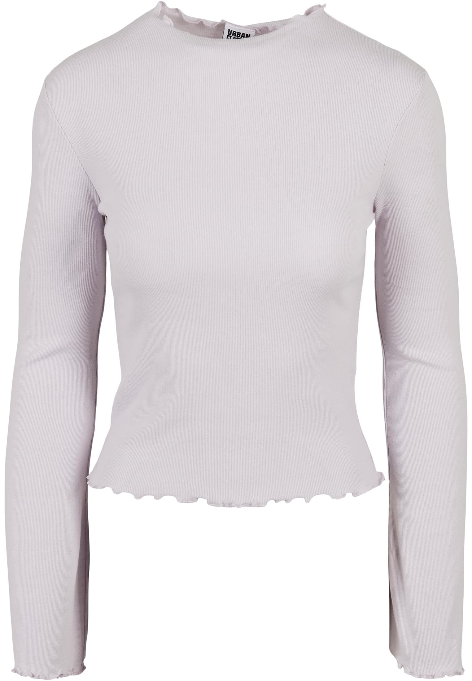 URBAN CLASSICS Langarmshirt »Damen Ladies Rib BAUR Turtelneck tlg.) kaufen für (1 Longsleeve«, 