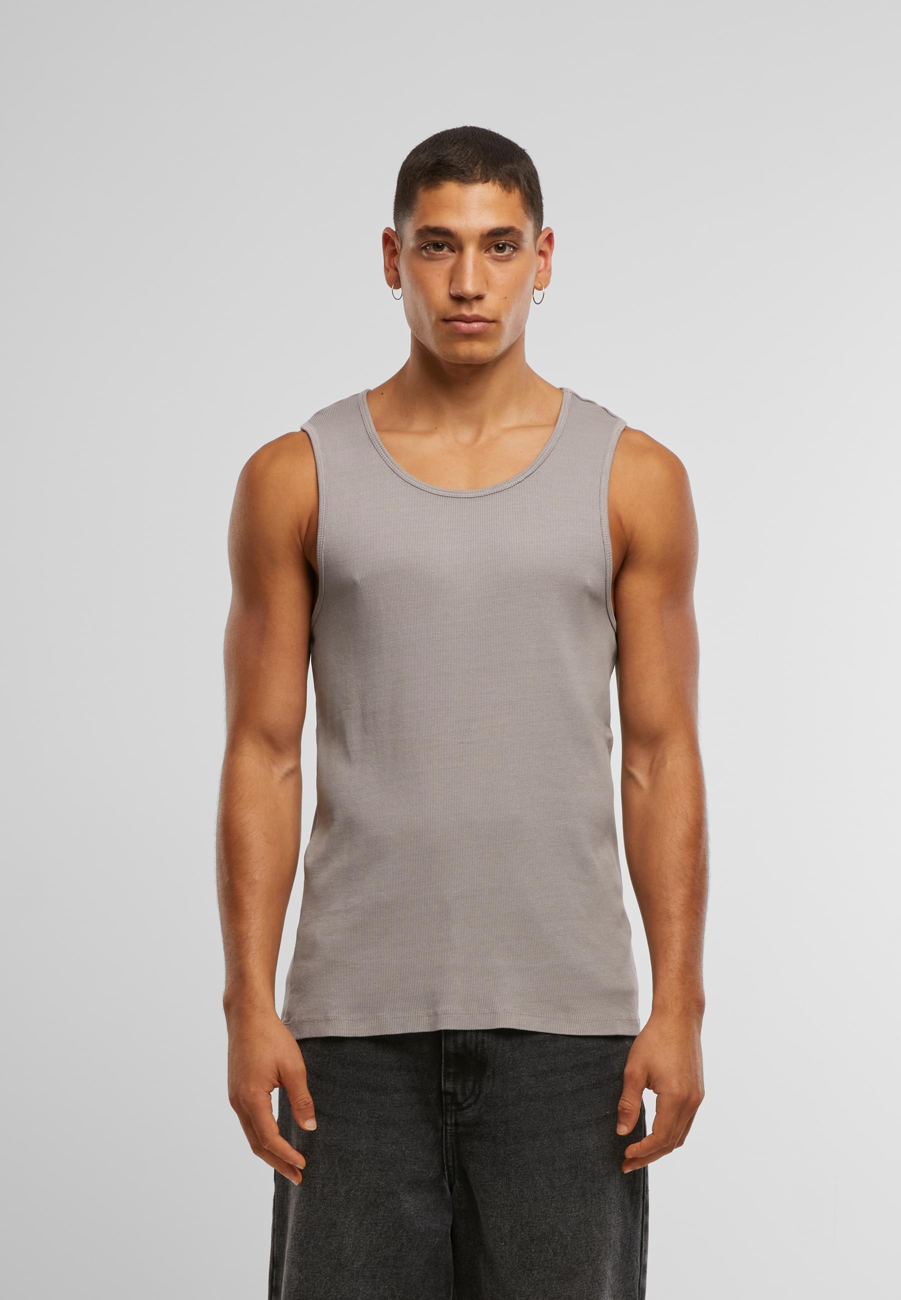 URBAN CLASSICS Tanktop »Urban Classics Washed Rib Tanktop«, (1 tlg.)
