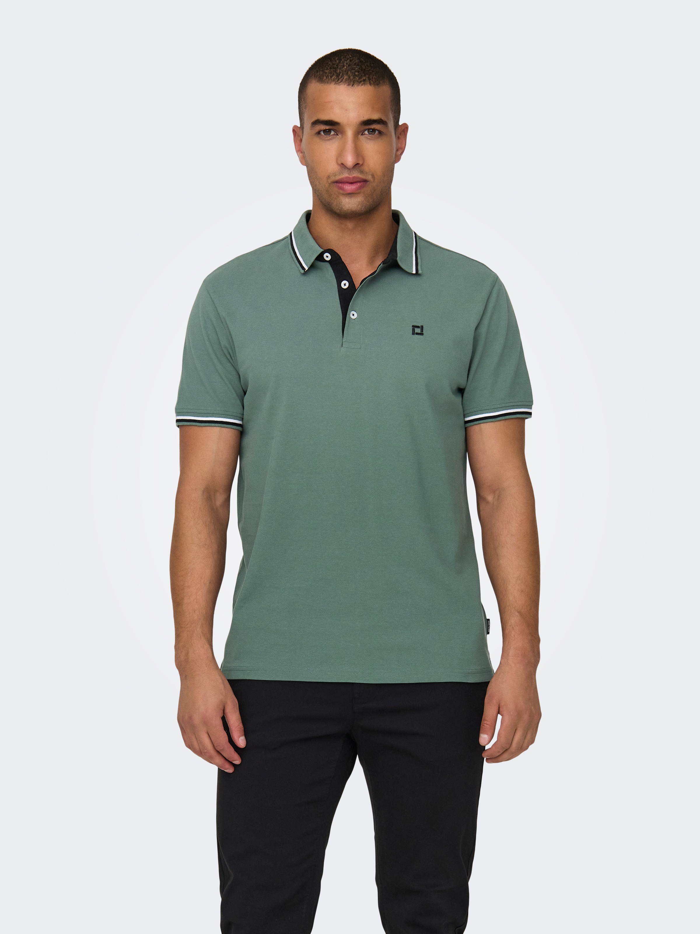 ONLY & SONS "ONSFLETCHER SLIM SS POLO NOOS" günstig online kaufen