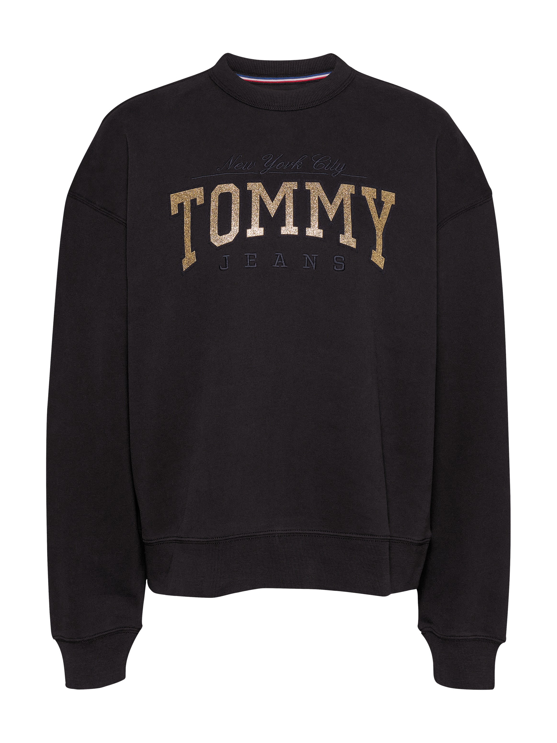 Tommy Jeans Sweatshirt, mit glänzendem Logo