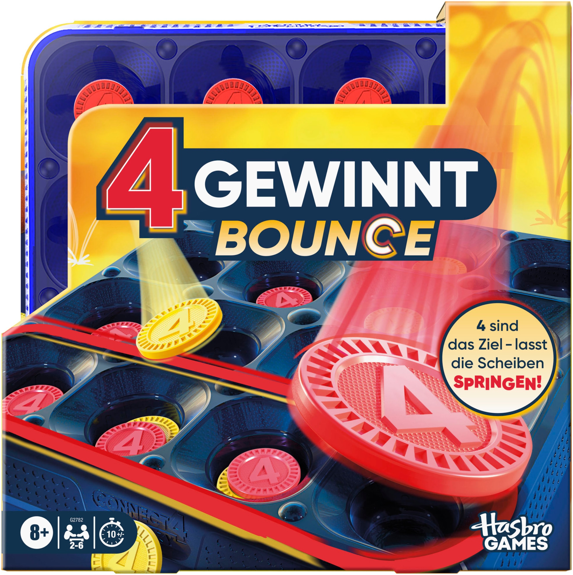 Hasbro Spiel »4 gewinnt Bounce«