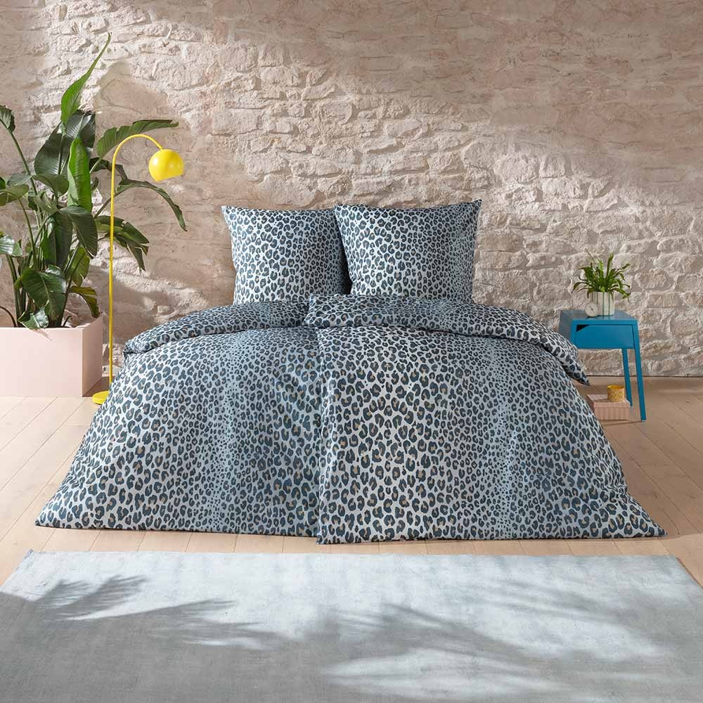 Estella Bettwäsche "Lionel" 3 tlg. Feinster Mako-Satin aus 100% Baumwolle günstig online kaufen