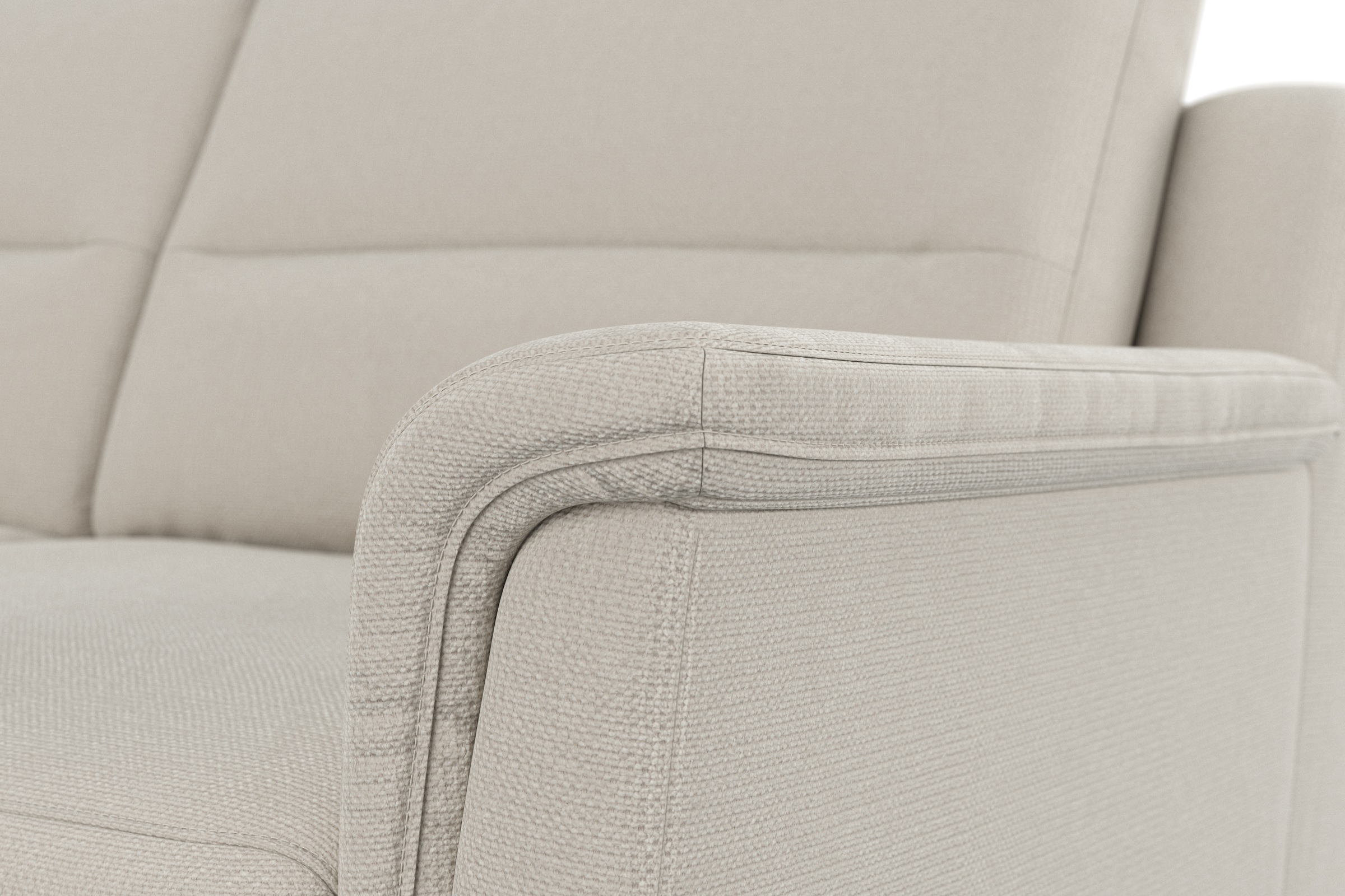 sit&more Ecksofa »Farö L-Form«, inklusive Federkern, wahlweise mit Bettfunktion und Bettkasten