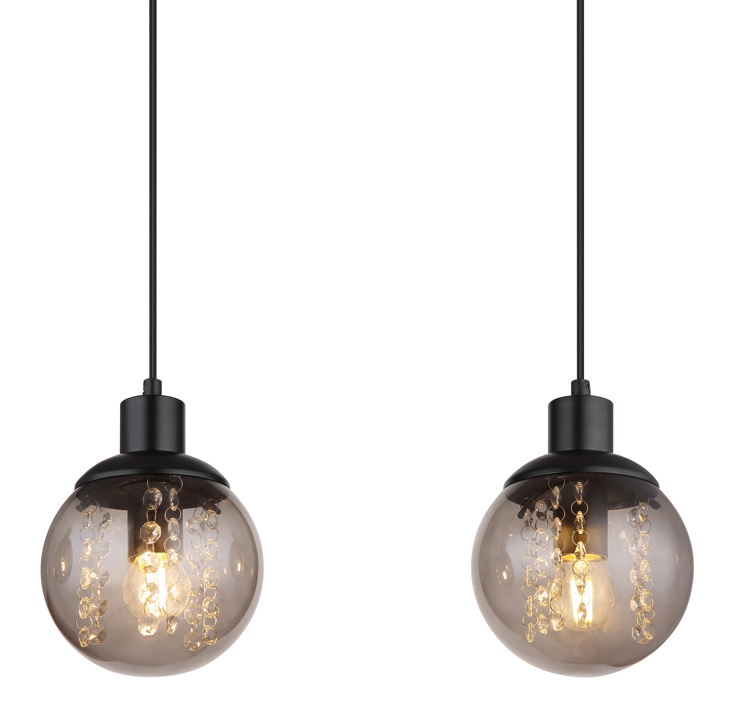 GLOBO LIGHTING Hängeleuchte »RICHARD«, Leuchtmittel E27 | ohne Leuchtmittel, Hängelampe/Pendelleuchte/Esszimmer/Wohnzimmer/Esstisch