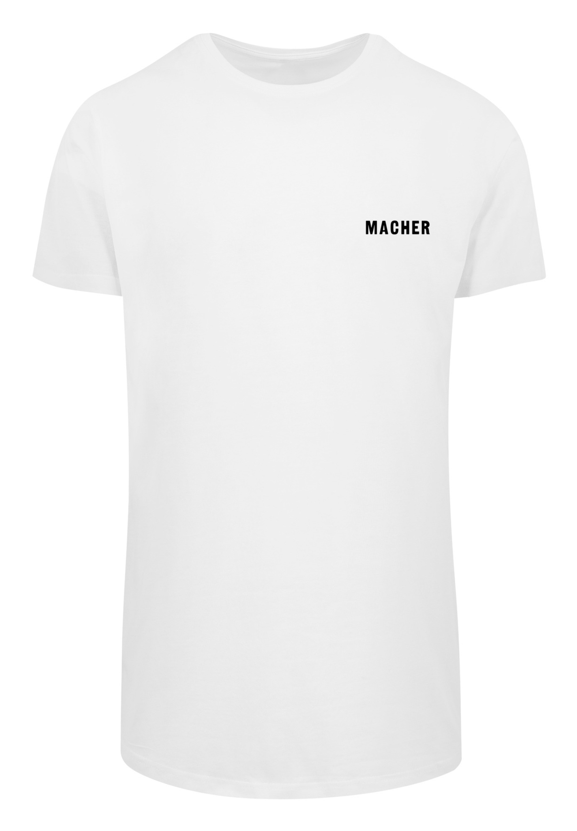 F4NT4STIC T-Shirt »Macher«, Jugendwort 2022, slang, lang geschnitten