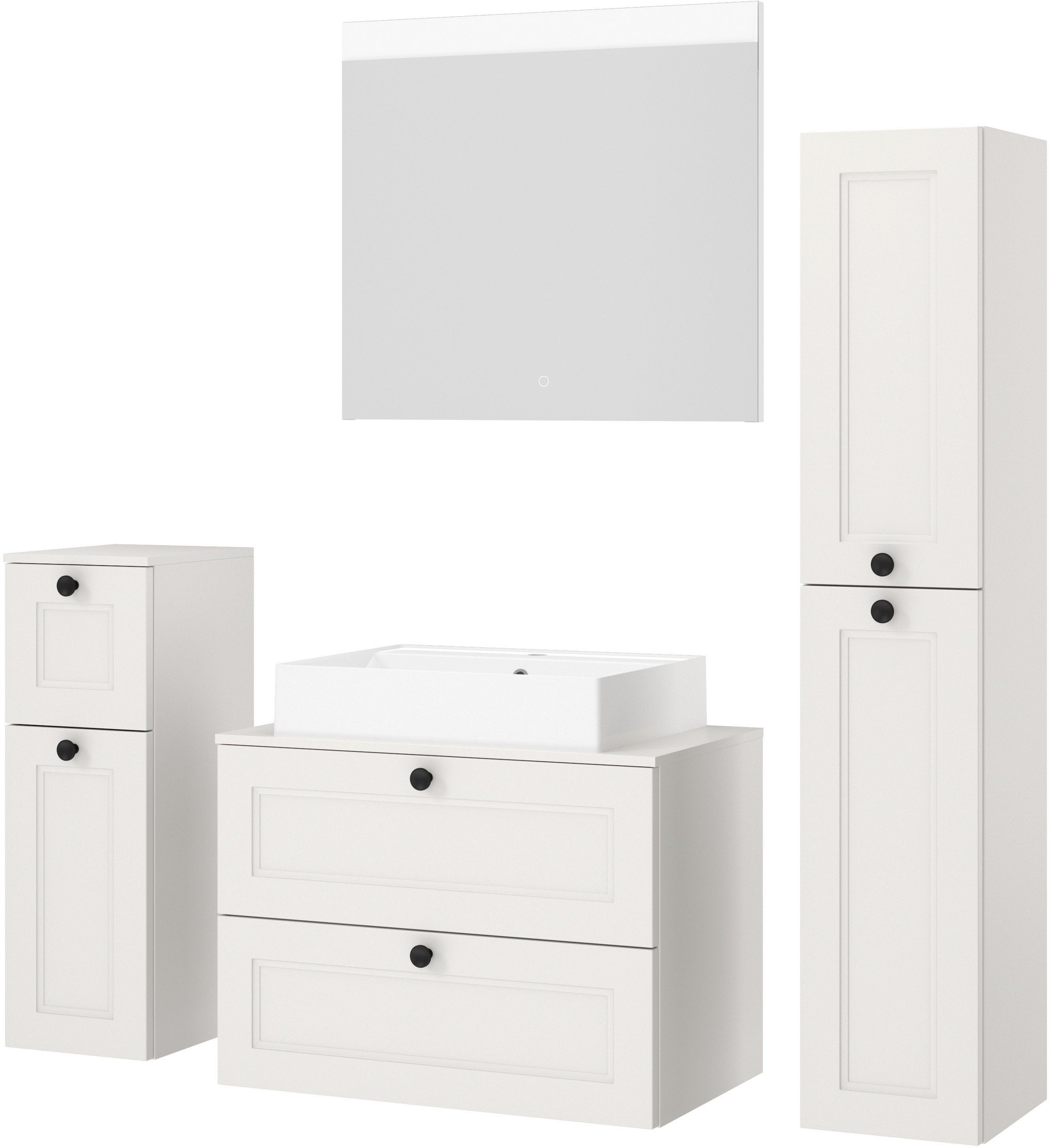 nobilia® Badmöbel-Set »Cascada«