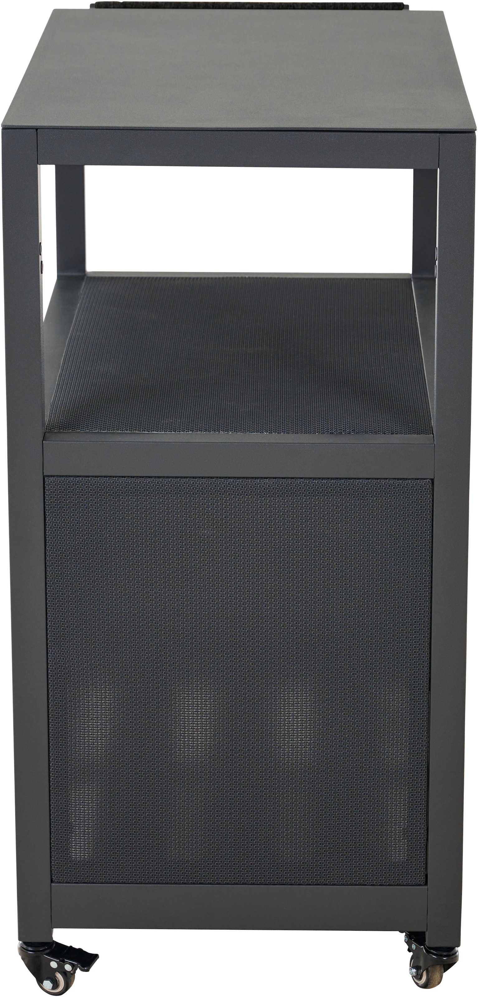 Siena Garden Servierwagen »PALMA klein« Aluminiumrahmen, Ranotex® Bezug dunkelgrau
