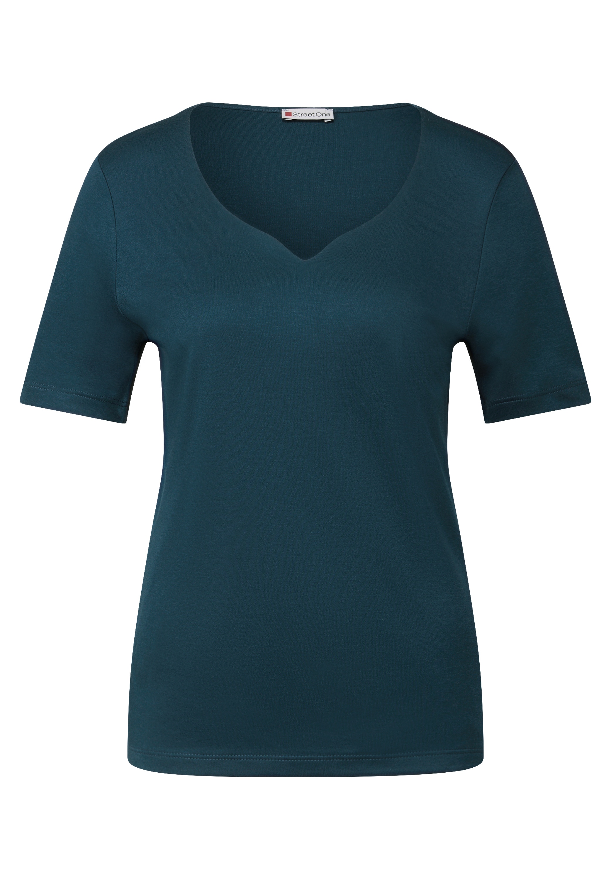 STREET ONE T-Shirt, im soften Baumwoll-Mix