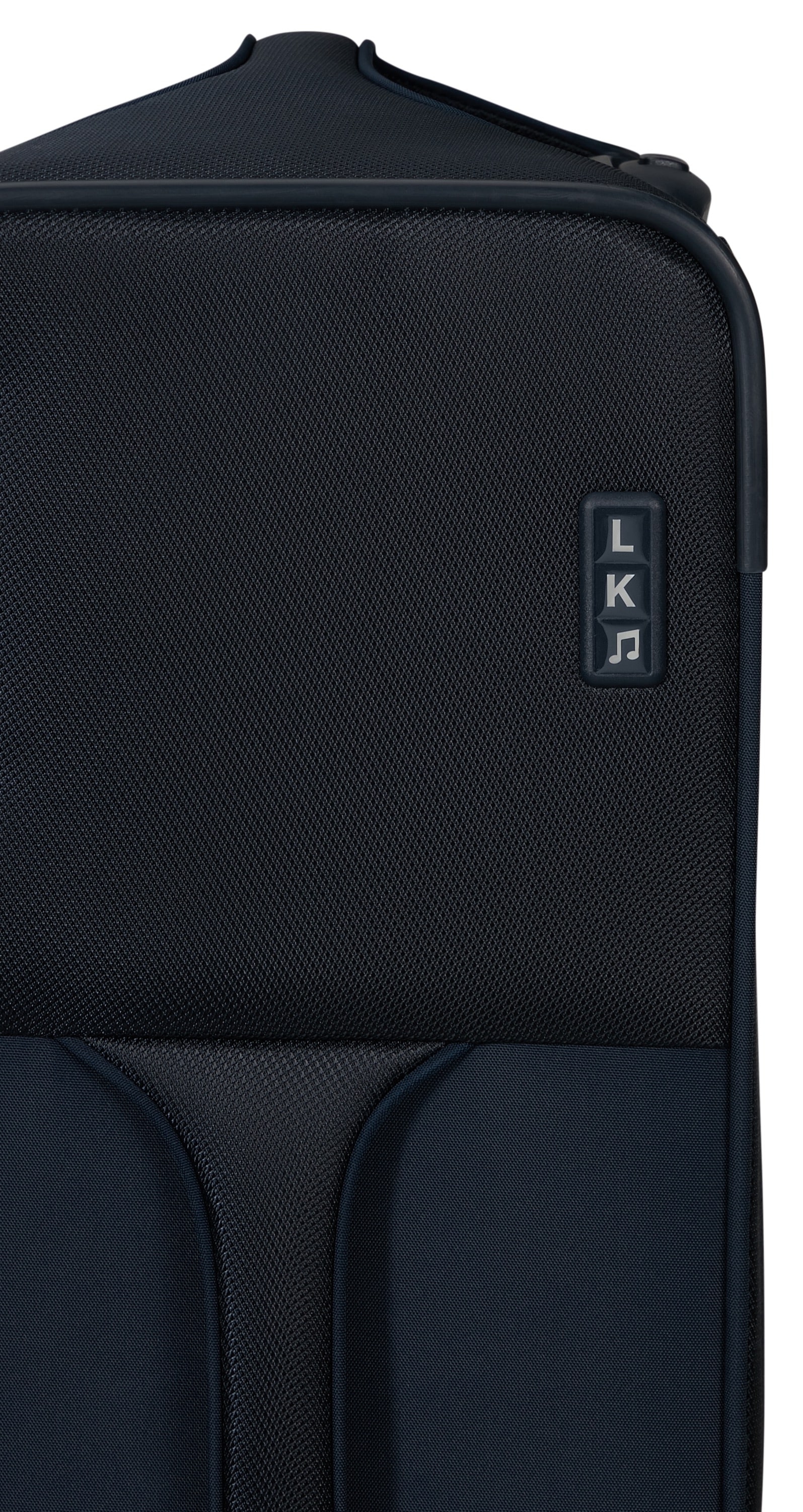 Samsonite Weichgepäck-Trolley »RE-LITE, verschiedene Größen und Farben«, (Set, 2 St., mit 2 Packwürfeln), 4 Rollen, Reisekoffer TSA-Schloss Stickerbogen Volumenerweiterung Laptopfach