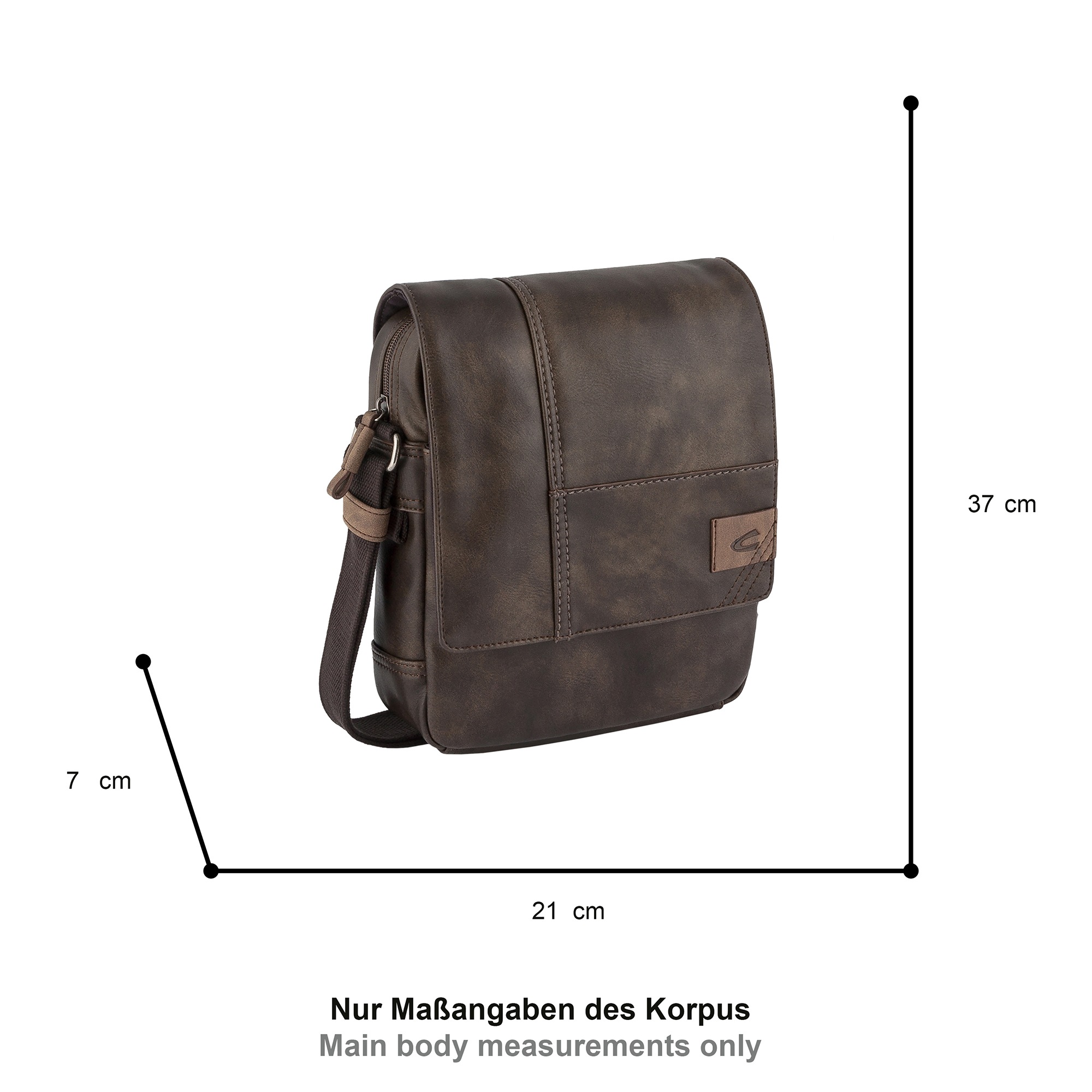 camel active Umhängetasche "Laos" praktisch funktionaler Alltagsbegleiter m günstig online kaufen