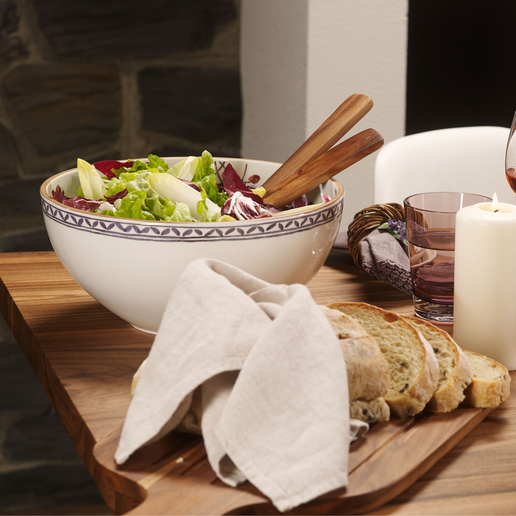 Villeroy & Boch Besteck-Set »Salatbesteck Artesano Original braun«