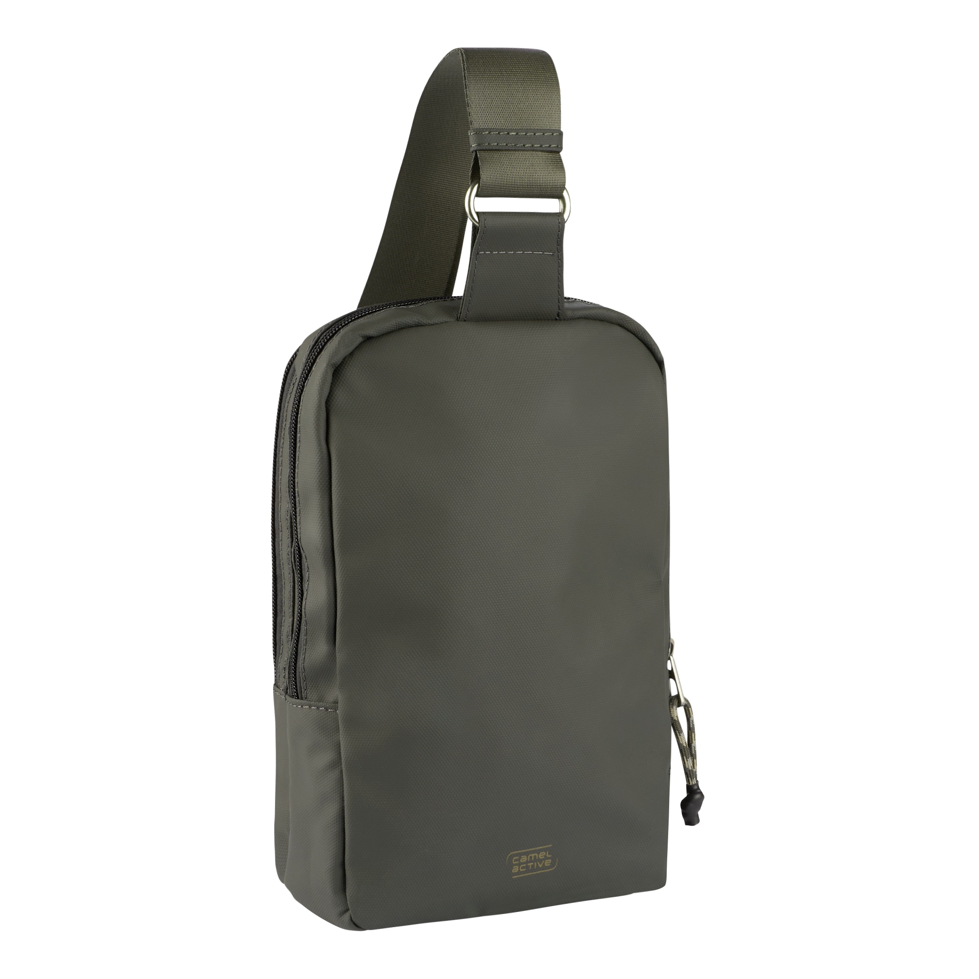 camel active Cityrucksack »Explore«, wasserabweisendes recyceltes Nylon und reflektierende Reißverschlüsse