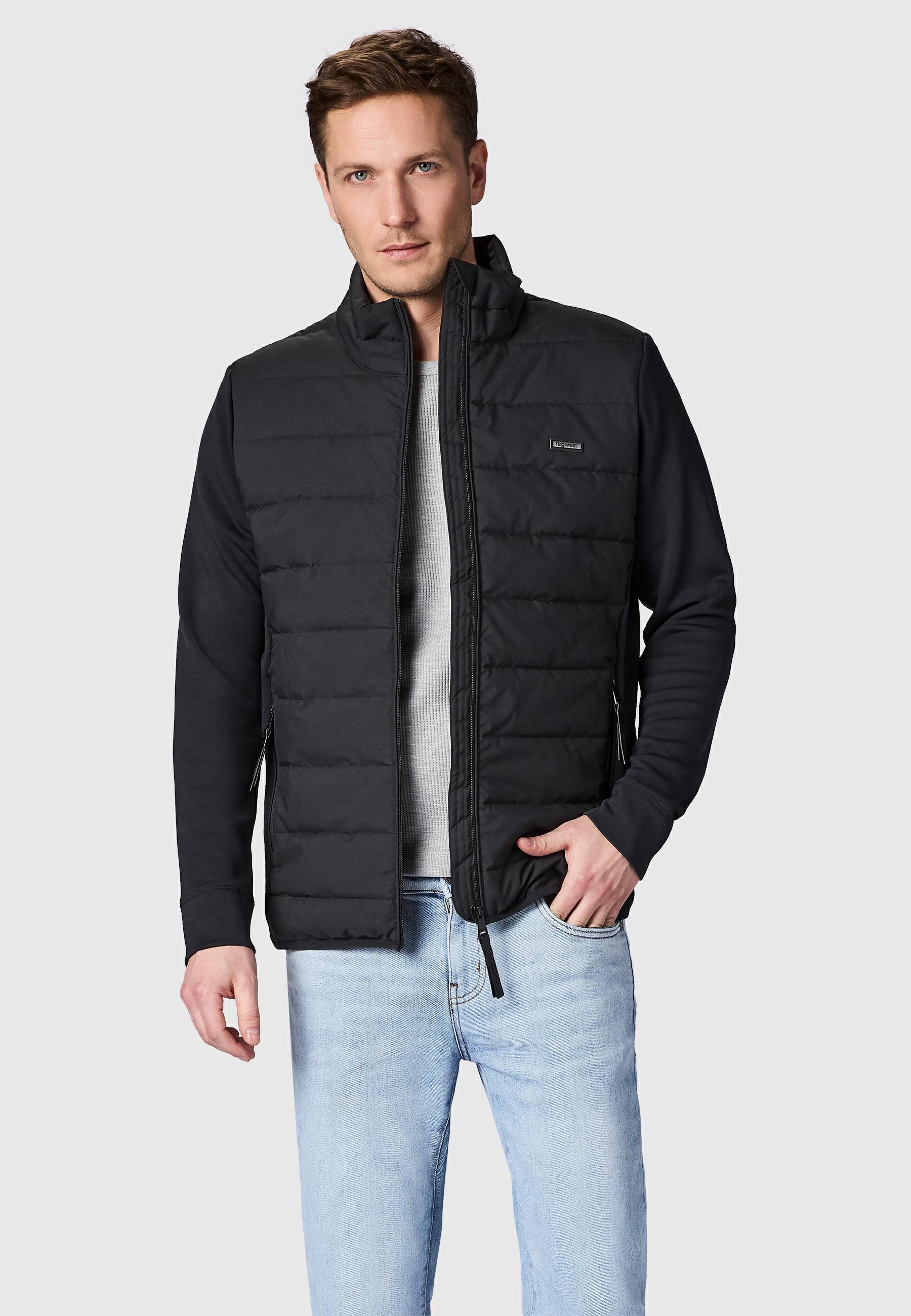 Ragwear Steppjacke »Rendan Tech YOUMODO« ohne Kapuze Gesteppte Herren Outdoorjacke mit weichen Ärmeln