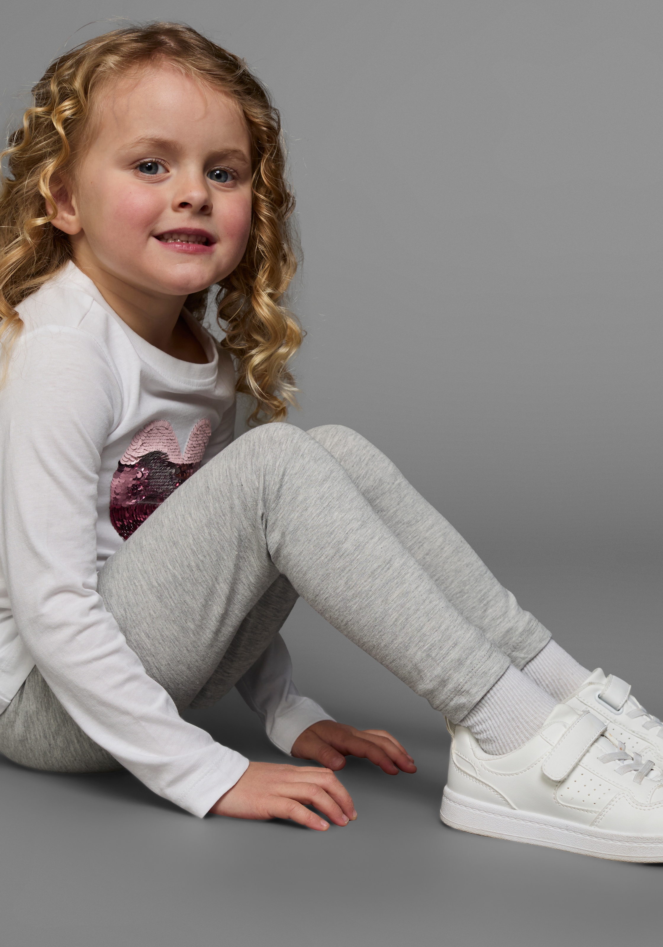 KIDSWORLD Leggings »2er Pack Leggings«, (Packung, 2 tlg.), für kleine Mädchen