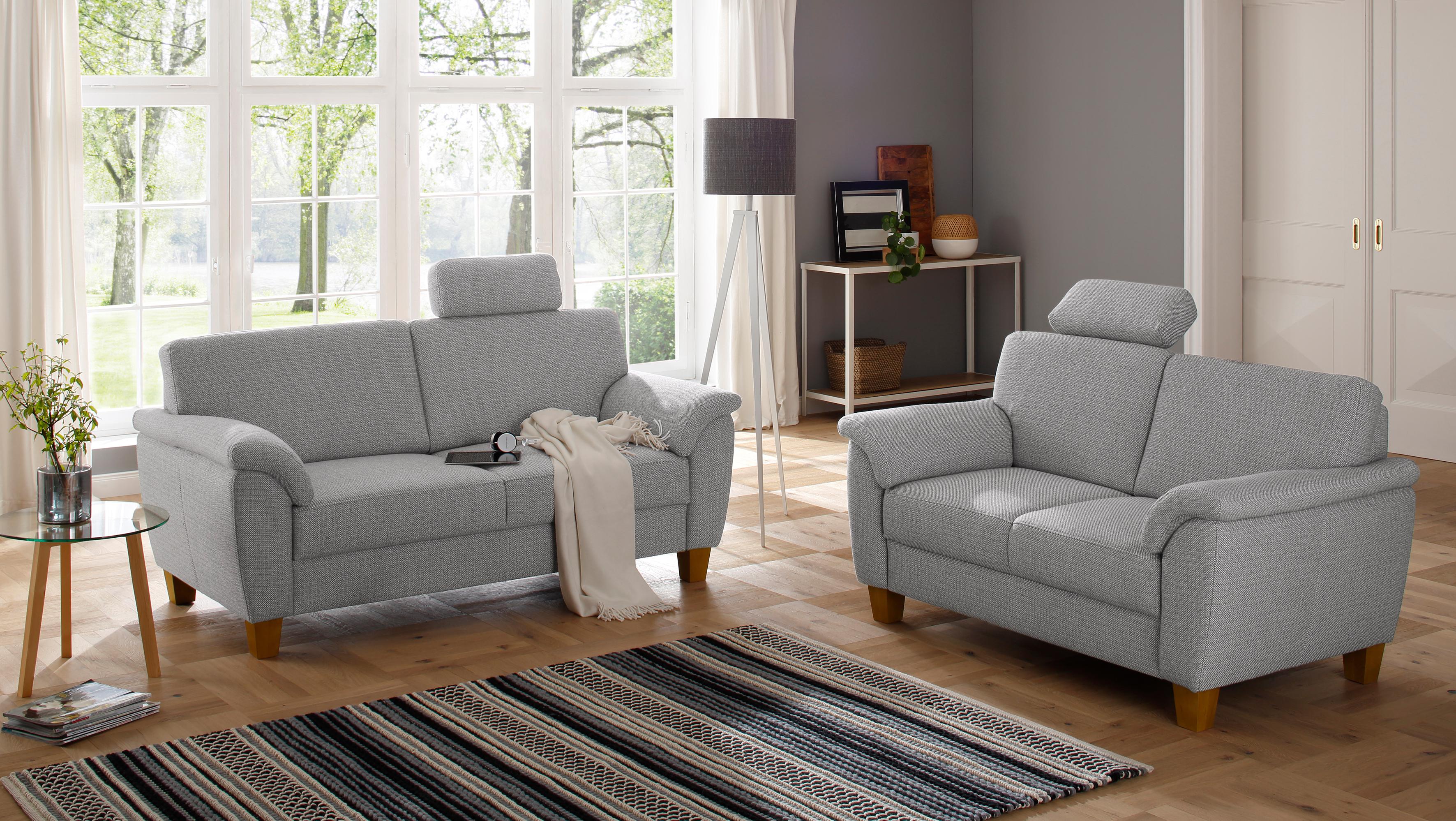 OTTO home Polstergarnitur "Texel" als Set, mit Federkern und Kontrastnaht