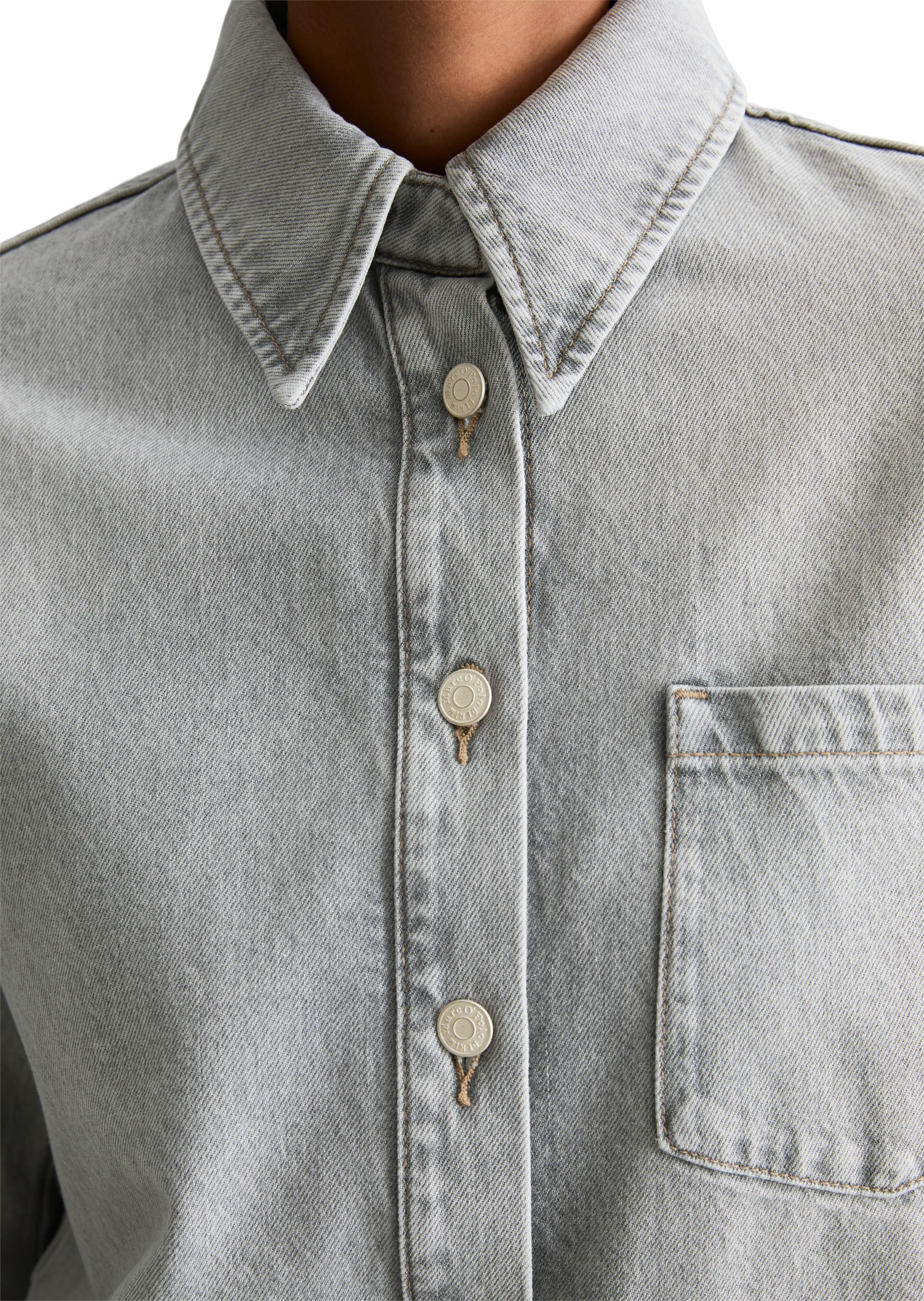 Marc O'Polo DENIM Jeanskleid »aus Rigid Denim«