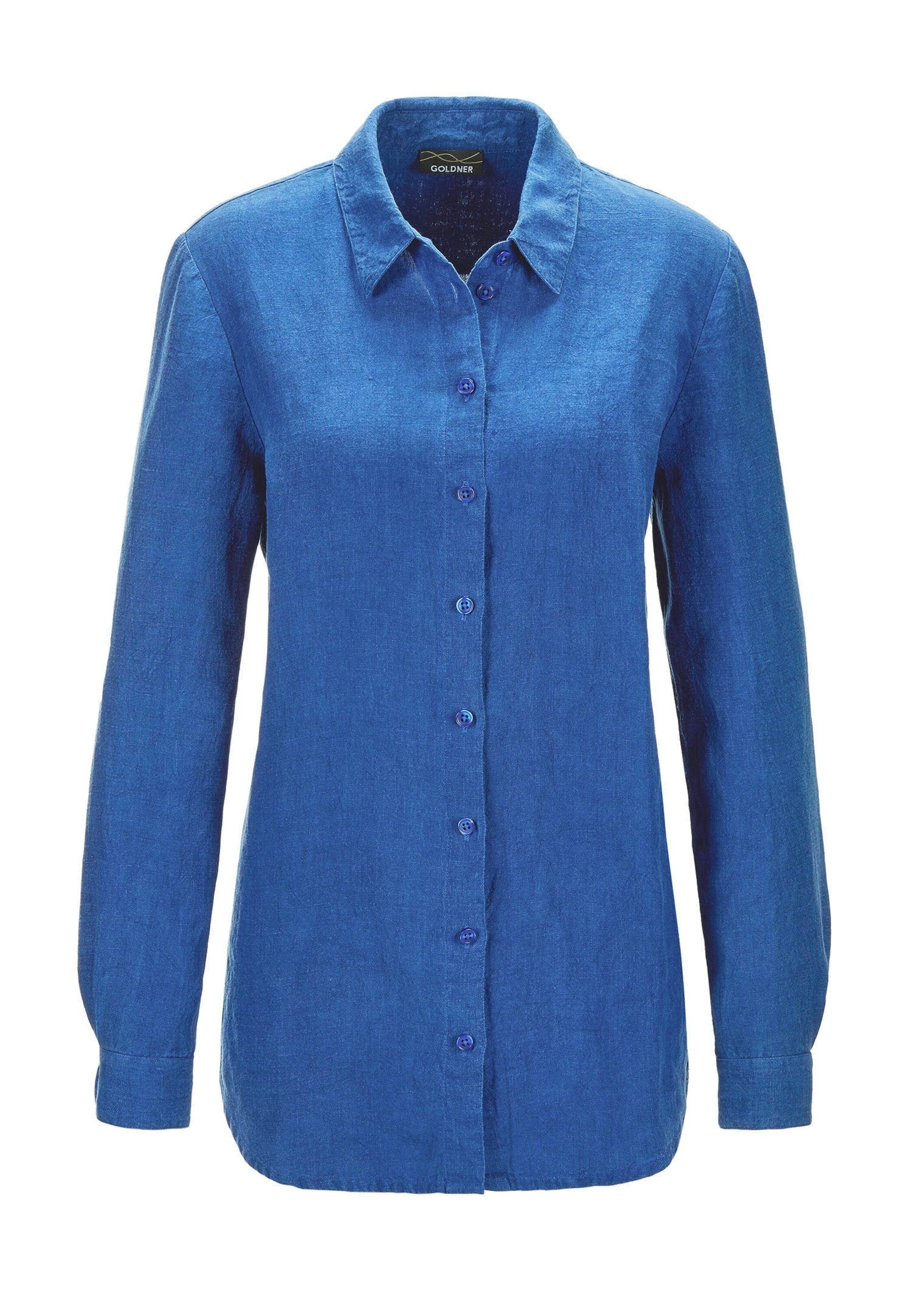 GOLDNER Langarmbluse "Bequeme Damen Businessbluse" günstig online kaufen