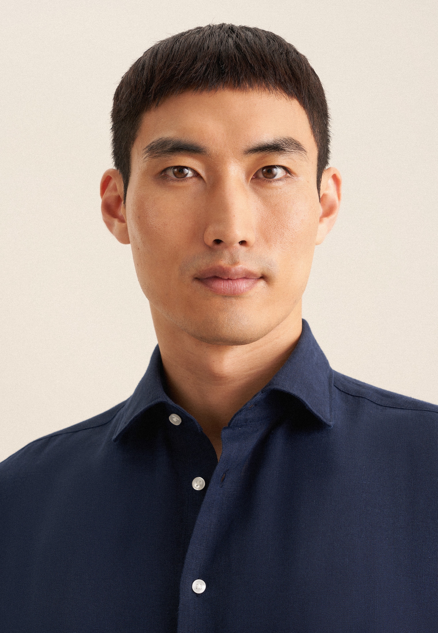 seidensticker Businesshemd »Shaped« Shaped 1/1 Kentkragen Uni