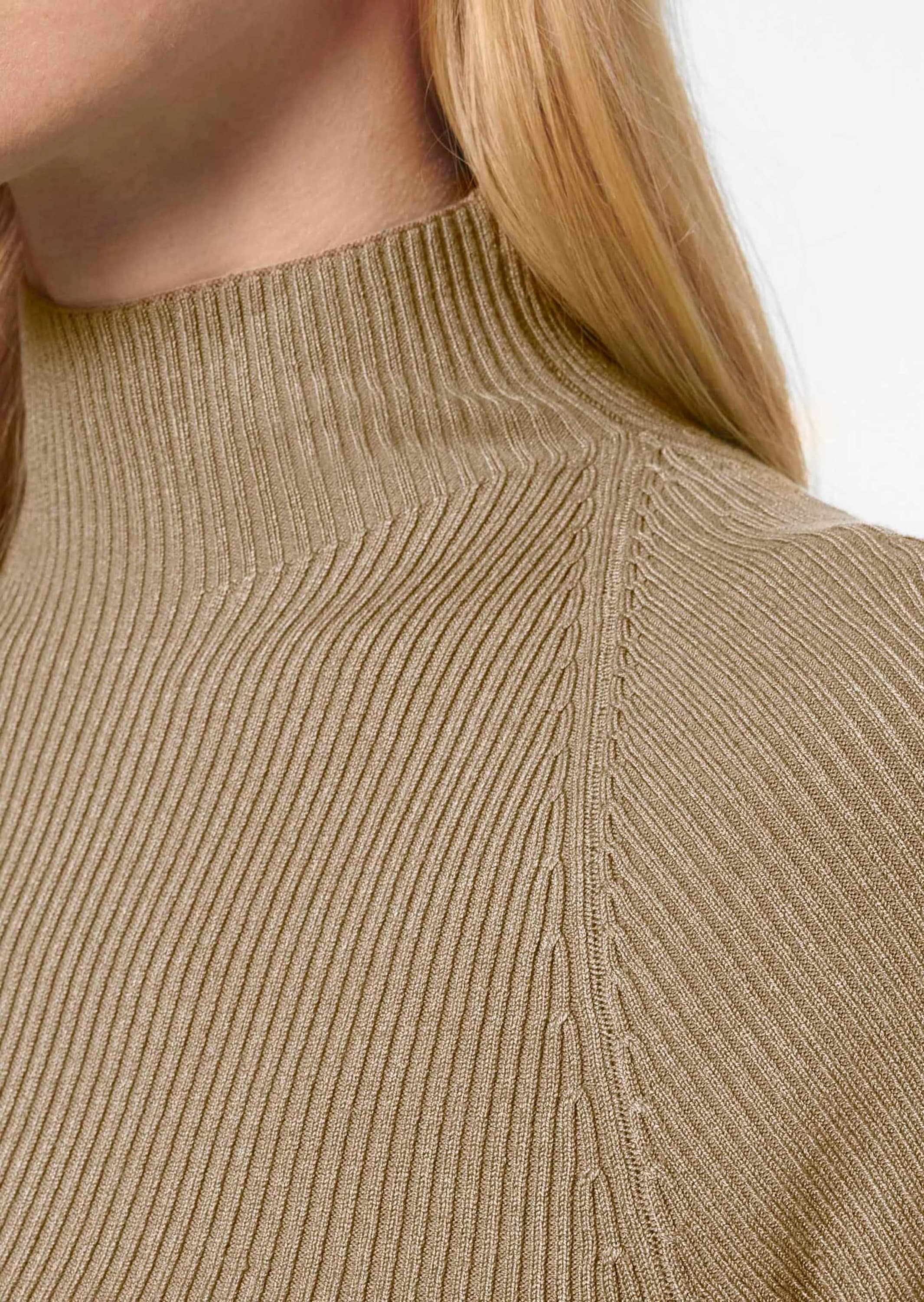 MADELEINE Longpullover »Strickoberteil Kurzarm-Pullover aus Strick« Pullover mit Kurzarm