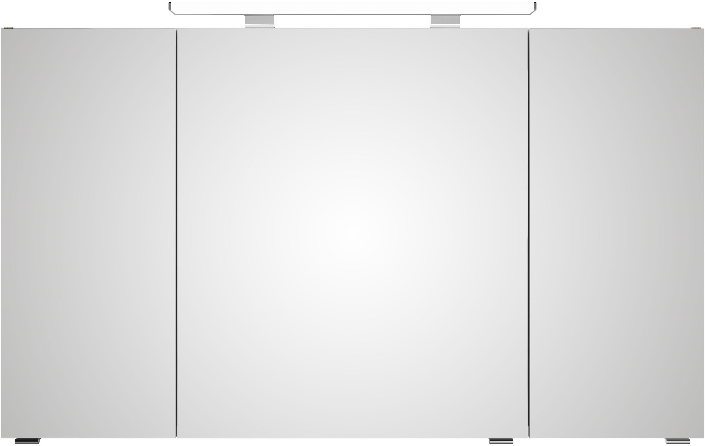 Saphir Badmöbel-Set »Serie 4010 2-teilig Keramik-Waschtisch mit LED-Spiegelschrank«, (Set), Badezimmer Set 120,5 cm breit, inkl. Türdämpfer, 5 Türen, 2 Schubladen