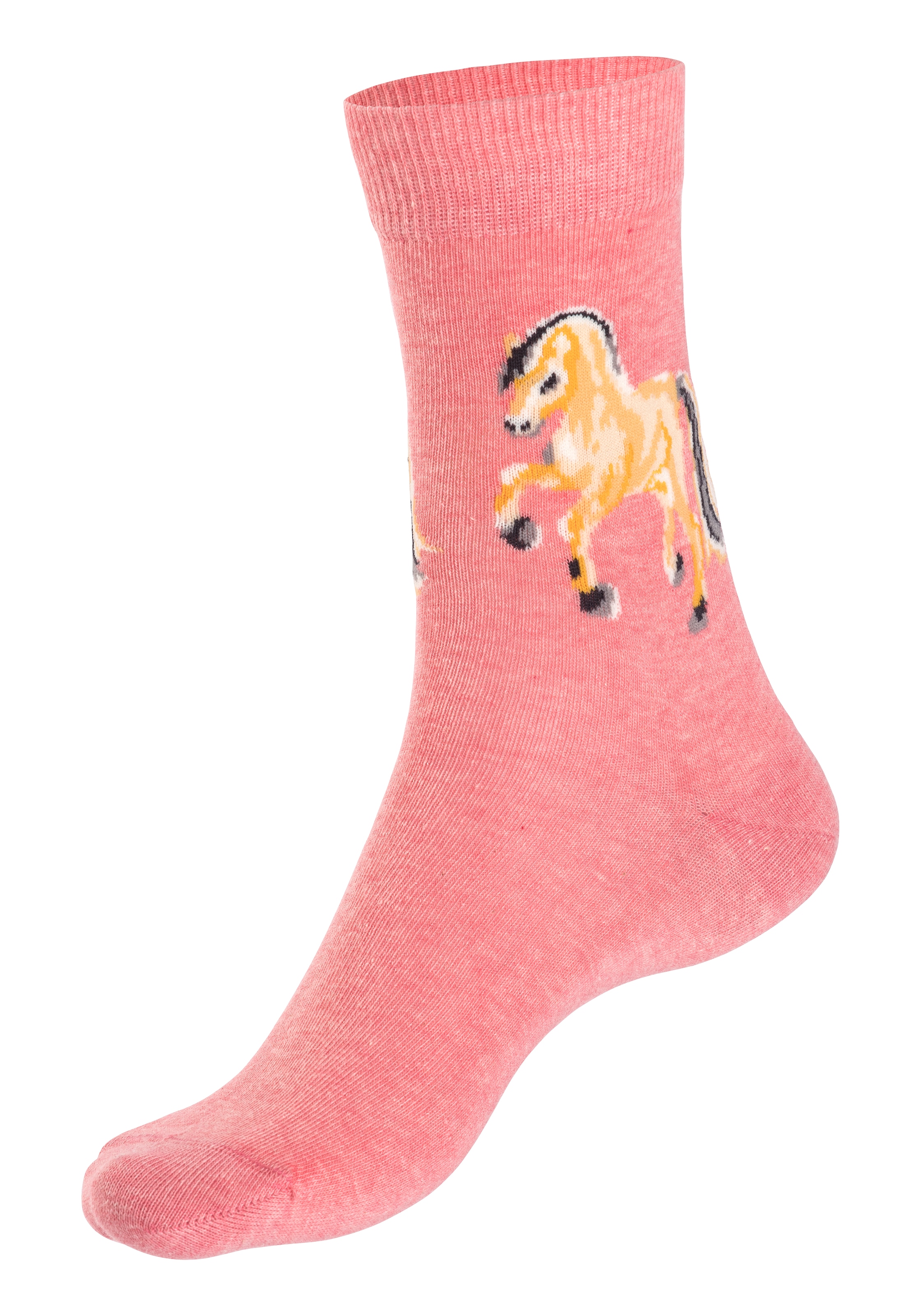 H.I.S Socken, (5 Paar), bestellen unterschiedlichen Pferdemotiven Mit BAUR | online