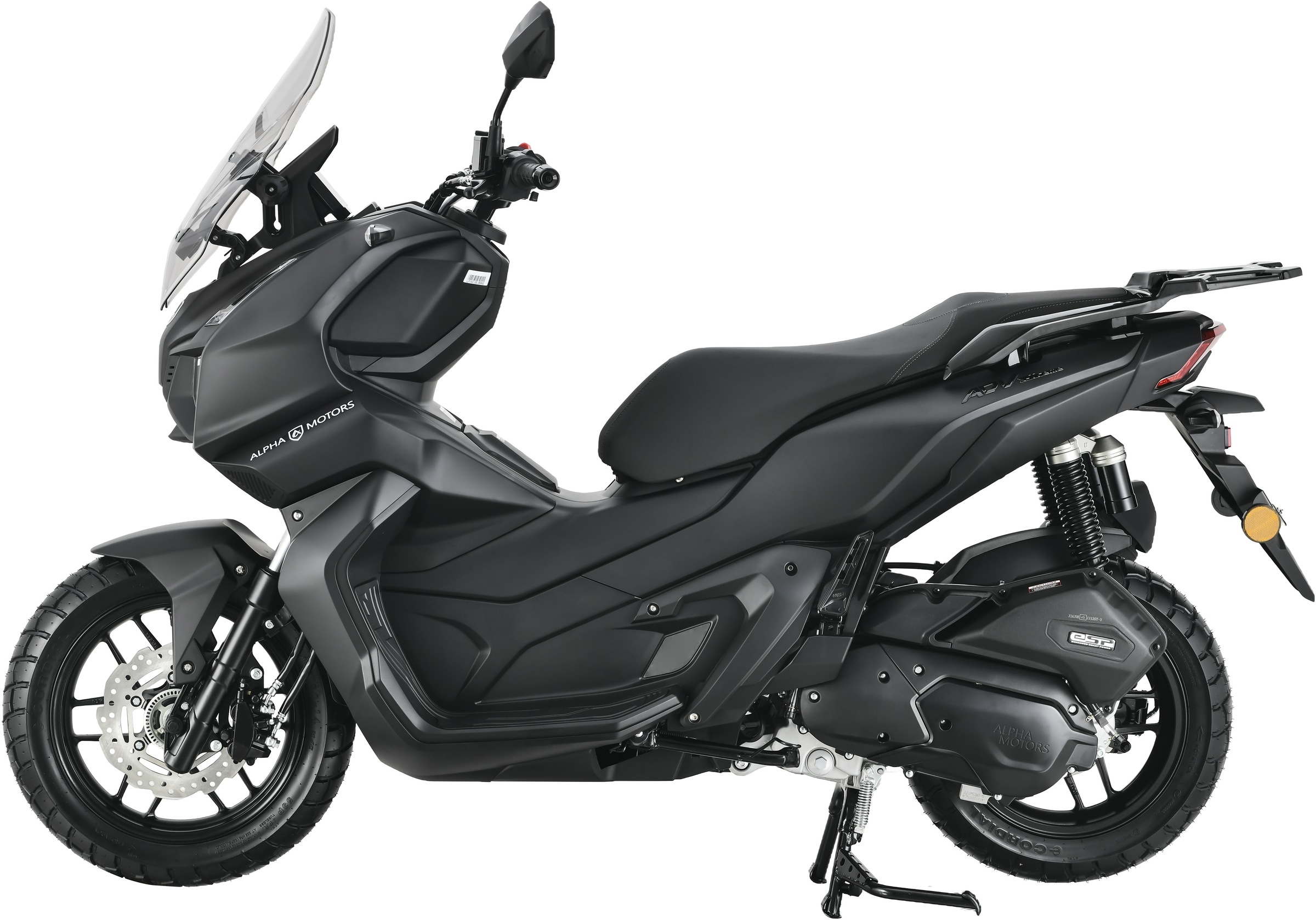 Alpha Motors Motorroller »ADV X-treme 125 ccm EURO 5+ (mit/ohne Topcase)«, 125 cm³, 85 km/h, Euro 5, 14,7 PS
