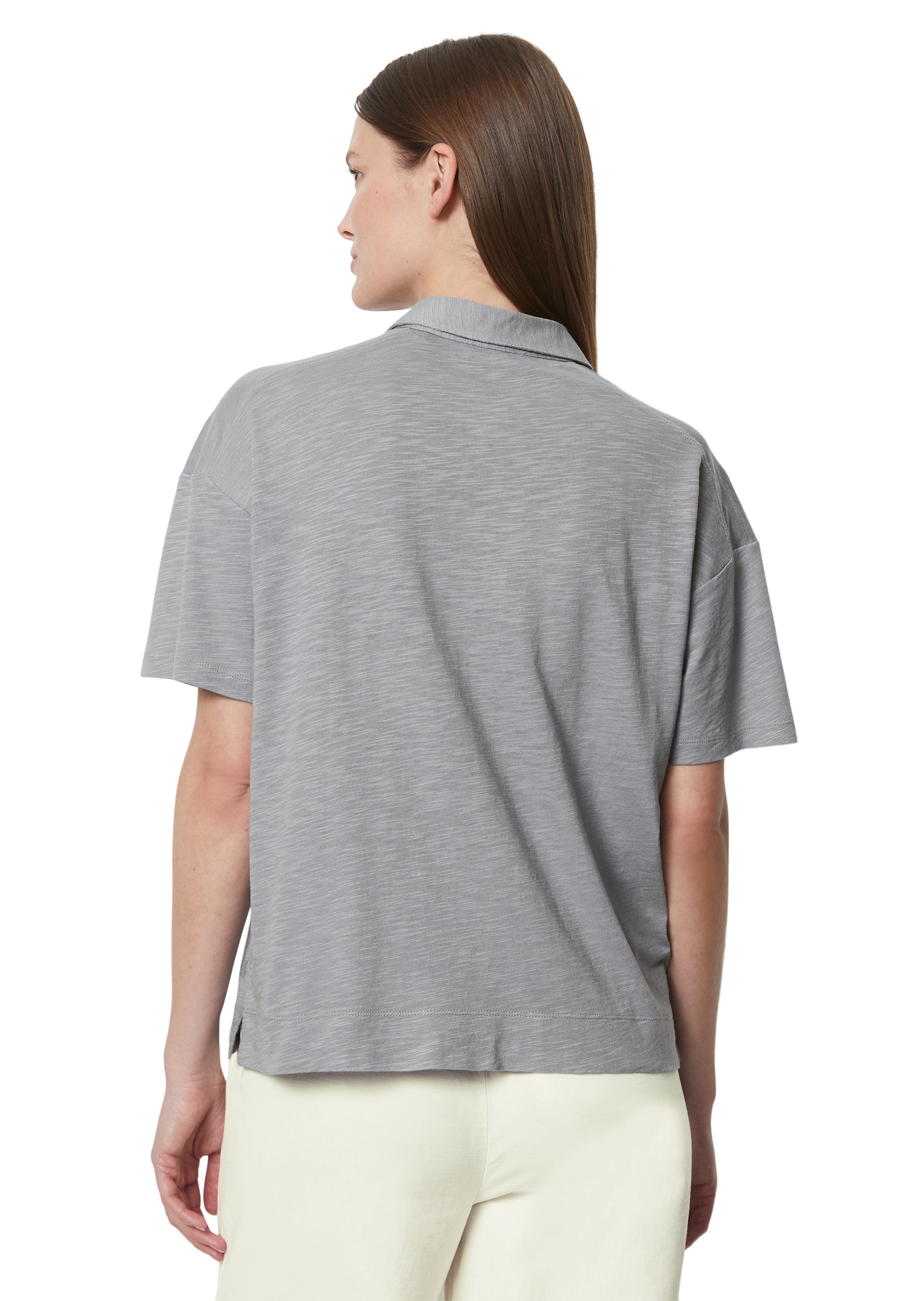 Marc O'Polo T-Shirt »aus Organic Cotton-Viskose-Mix«