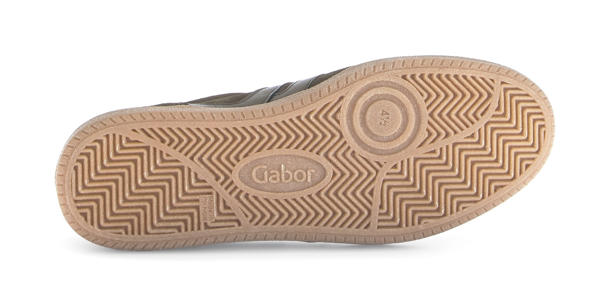Gabor Plateausneaker, Freizeitschuh, Halbschuh, Schnürschuh mit gepolstertem Schaftrand