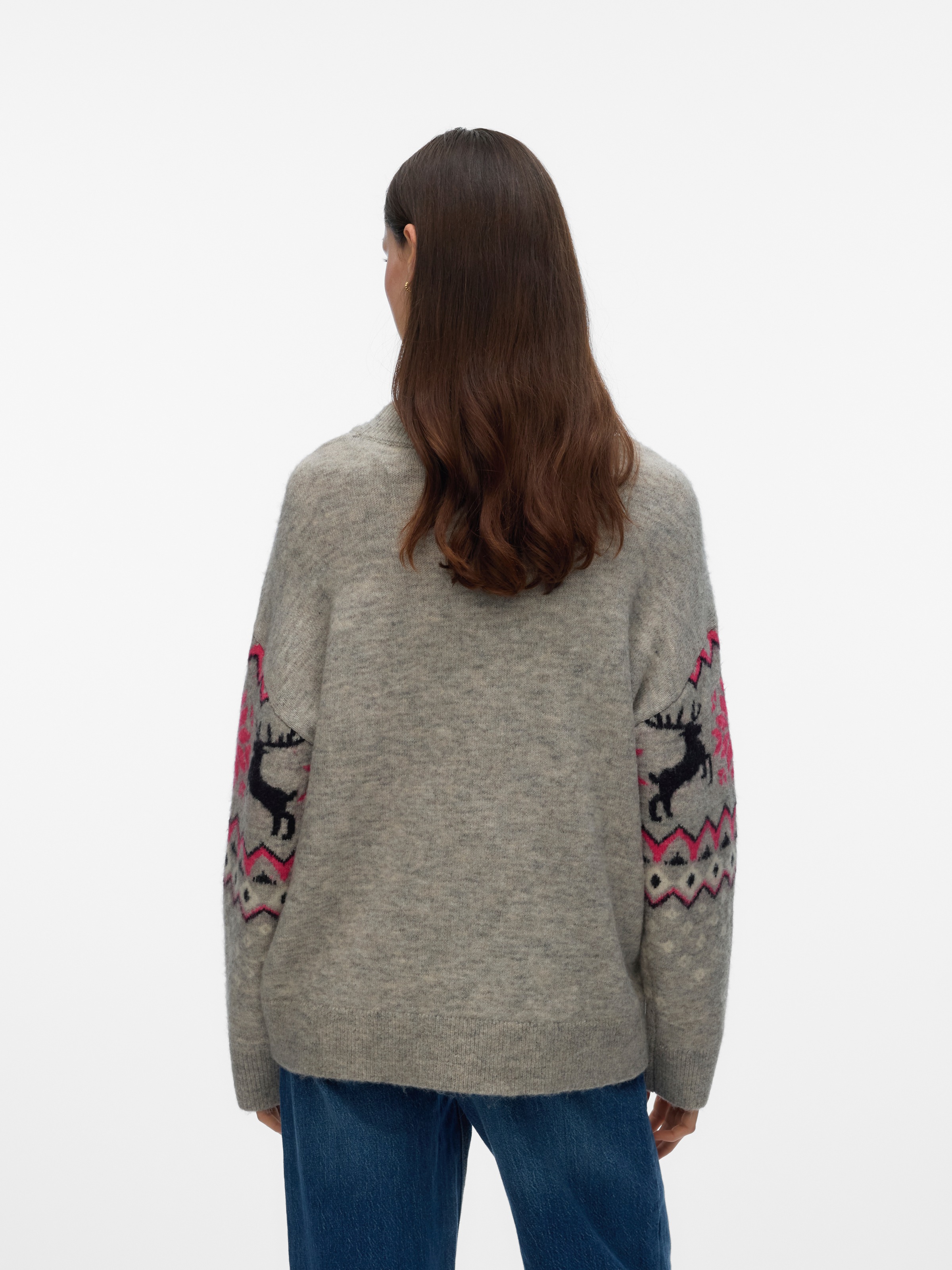 Thumbnail - Vero Moda Weihnachtspullover "VMSANTANORDIC LS O-NECK PULLOVER XMAS"