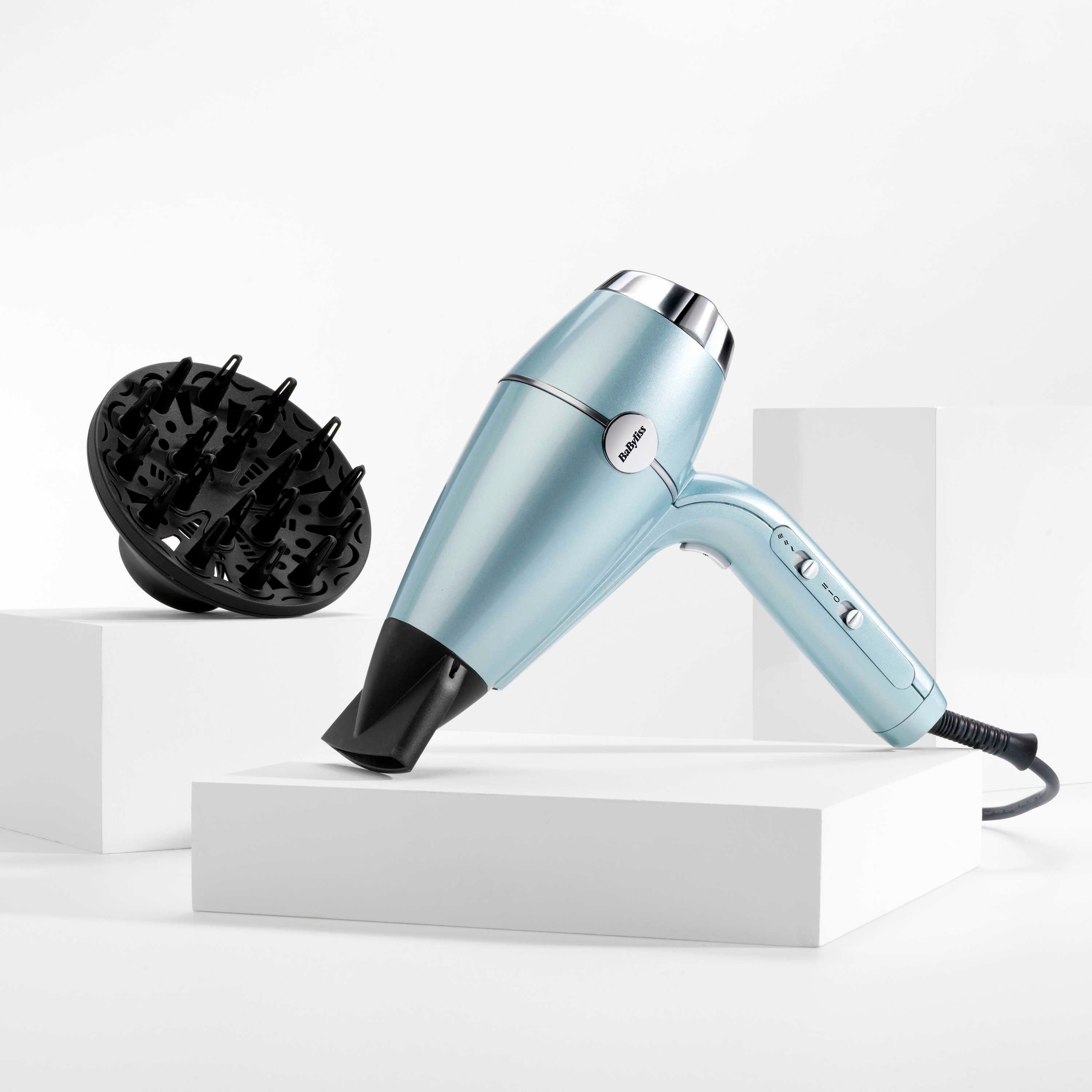 BaByliss Haartrockner »D773DE Hydro-Fusion«, 2100 W, mit Advanced Plasma Technologie