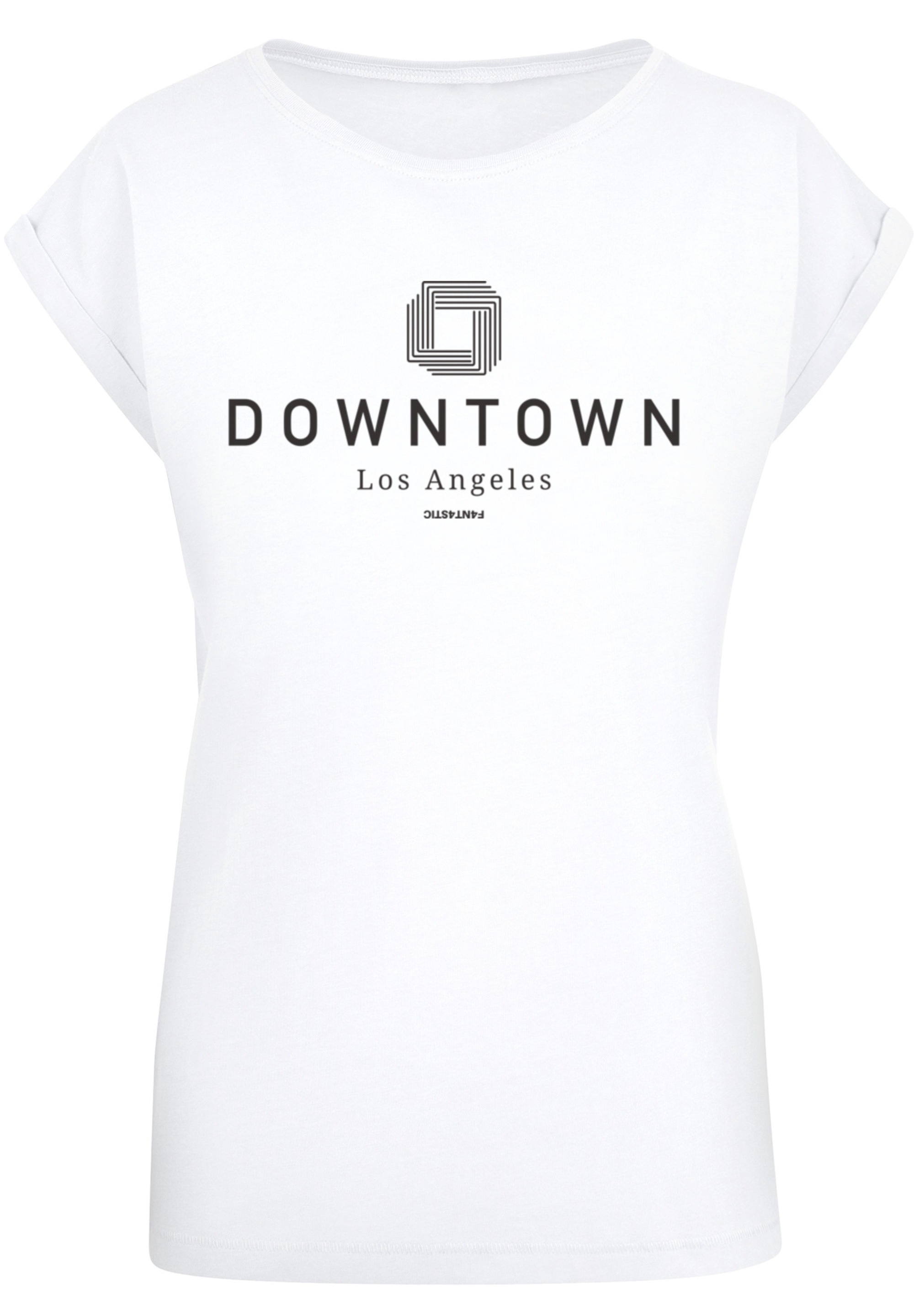 F4NT4STIC T-Shirt »Downtown LA SHORT SLEEVE TEE«, Print