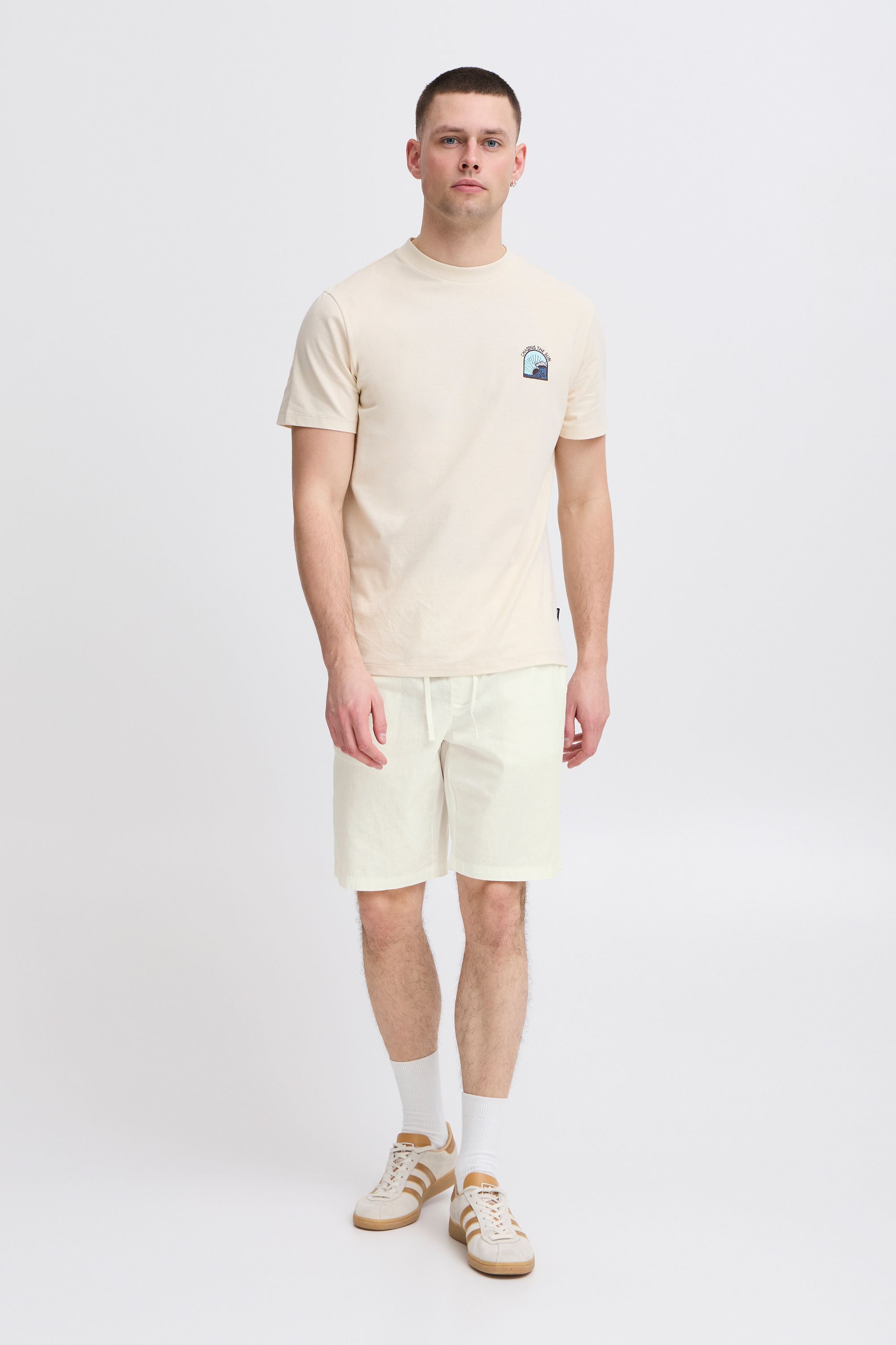 Thumbnail - Blend Leinenhose "BHVOLK" Casual Shorts aus Leinenmix