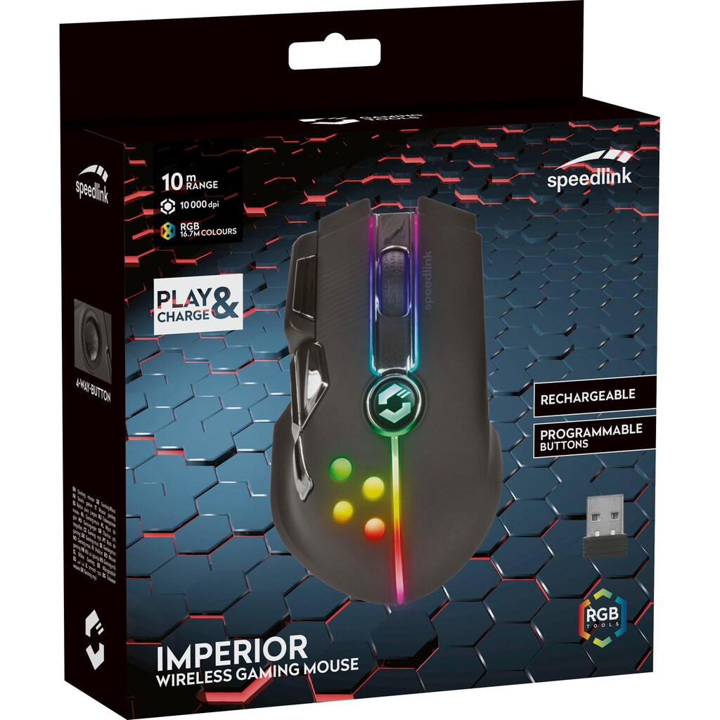 Speedlink Gaming-Maus »IMPERIOR wireless«