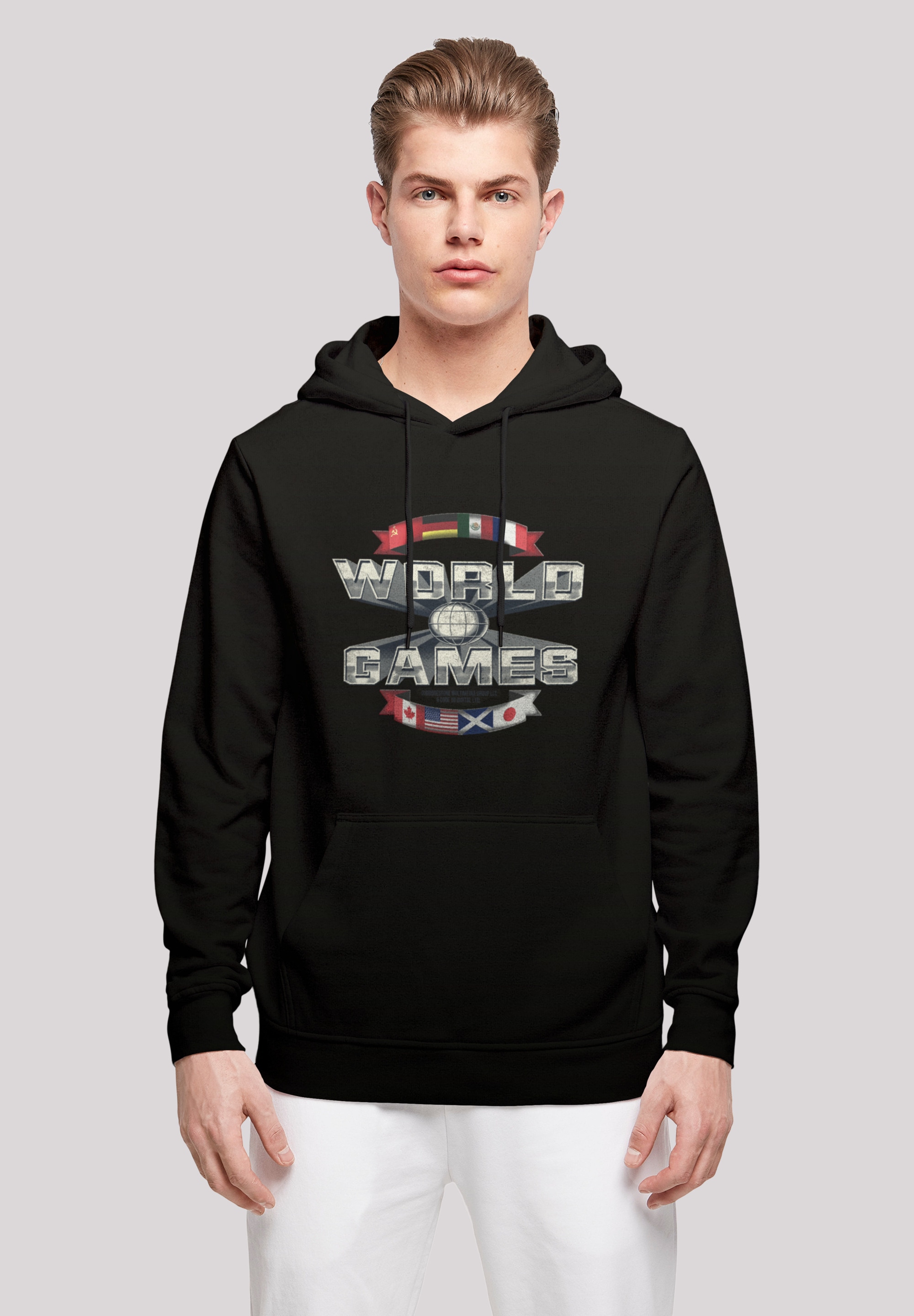 F4NT4STIC Kapuzenpullover "Retro Gaming World Games", Print günstig online kaufen