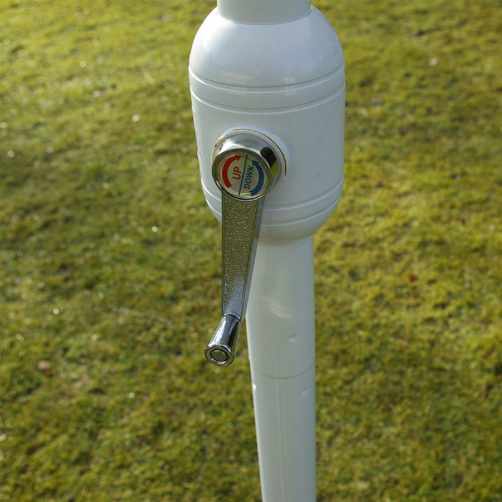 VCM Sonnenschirm »Alu-Sonnenschirm achteckig, Spannweite 3,8m«