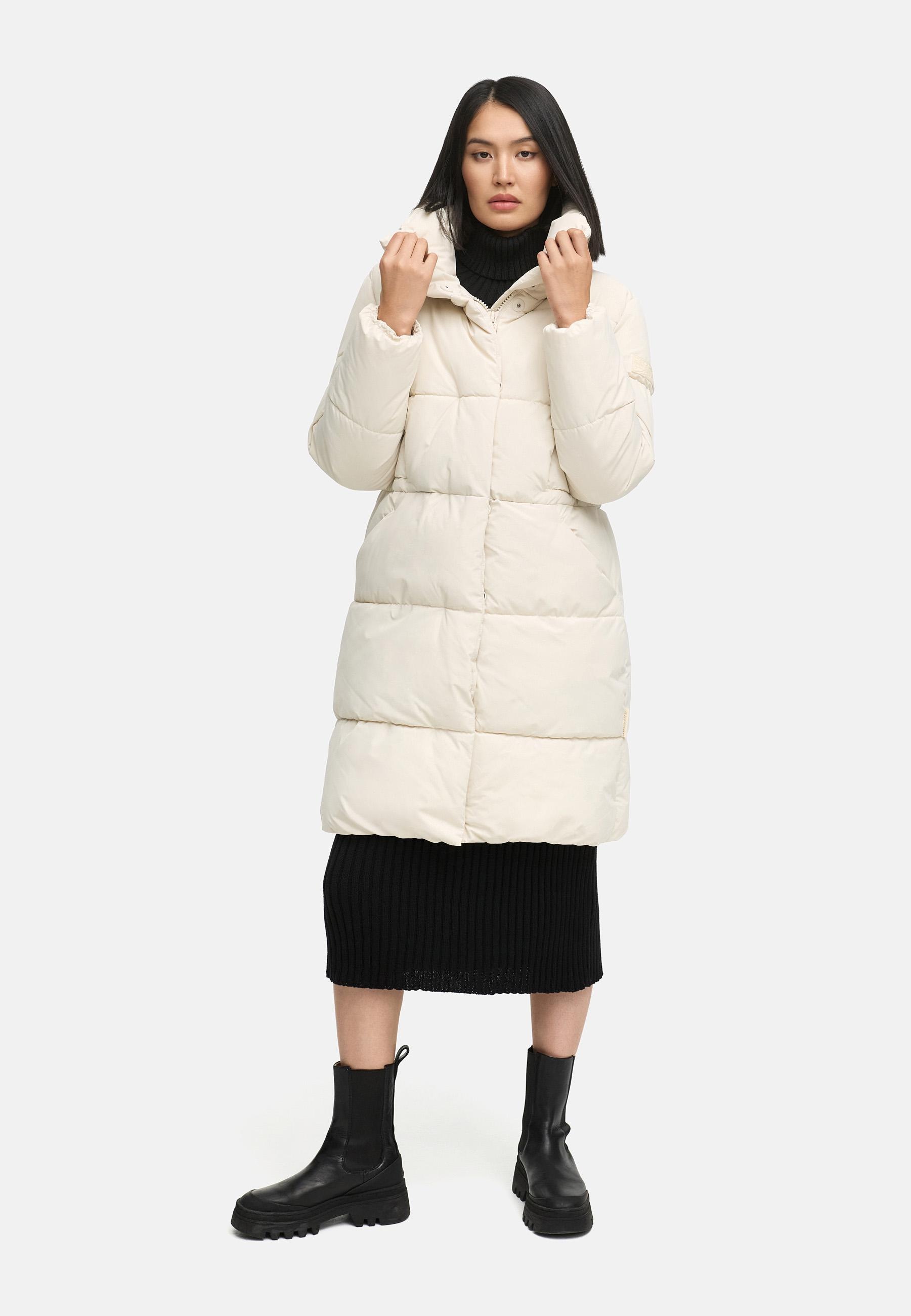 Navahoo Wintermantel »Wolkenkuss 14«, Winter Steppmantel
