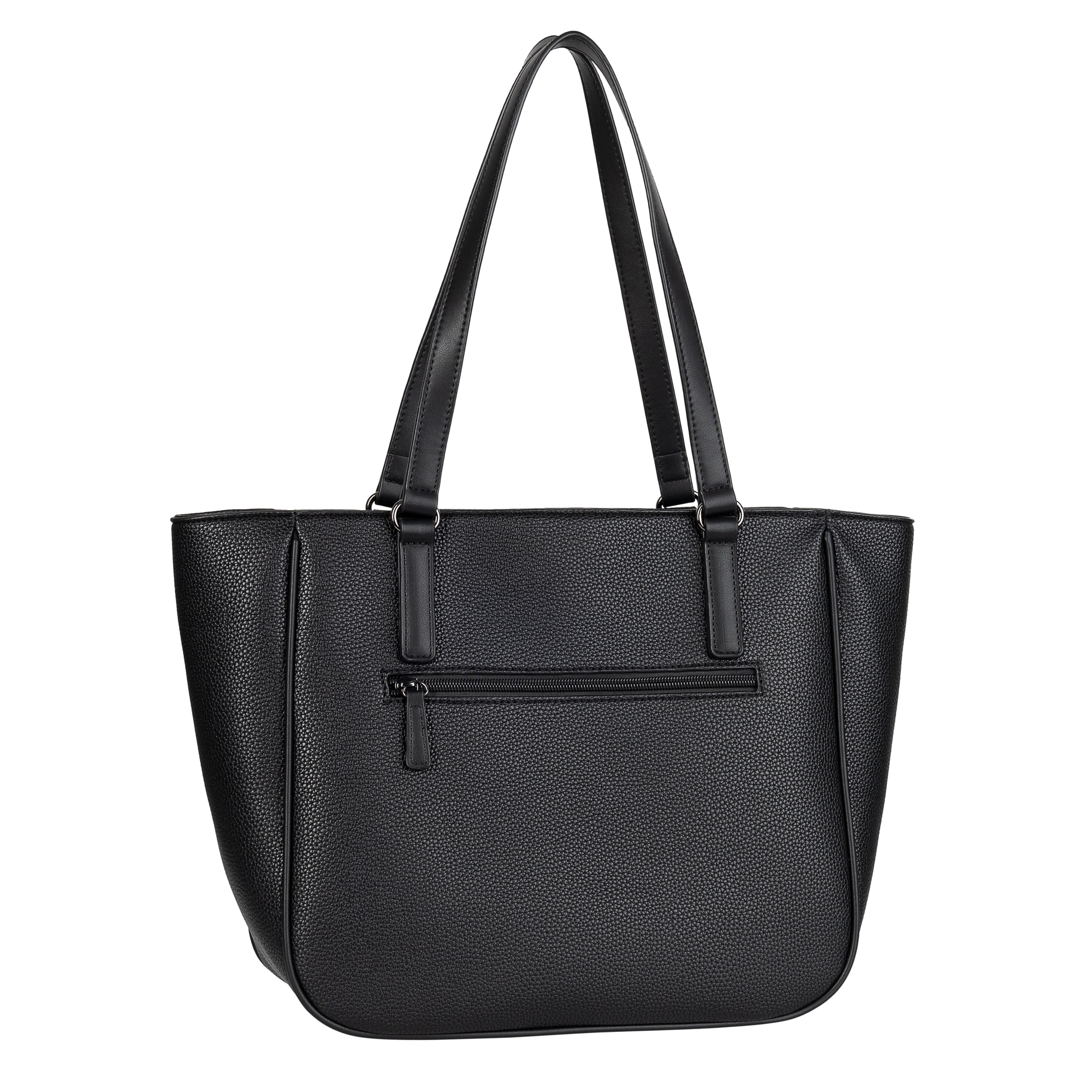 Gabor Shopper »Galinna«, weiches Lederimitat mit Metalldetails und Kontrastnähten