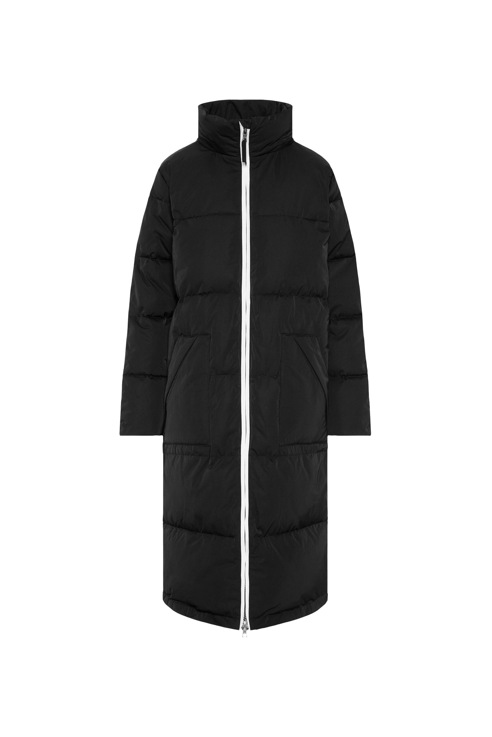 SENSES.THE LABEL Langjacke mit Kapuze mit Windbreaker-Bündchen günstig online kaufen