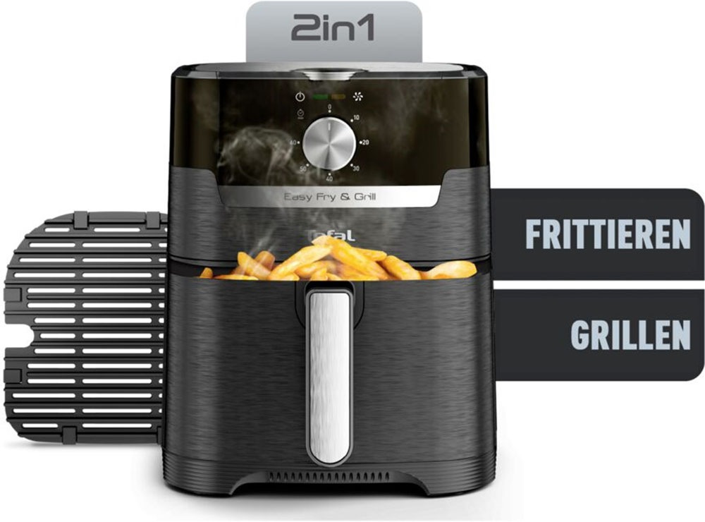 Tefal Heißluftfritteuse "Easy Fry & Grill Classic" 1550 W für 6 Portionen, günstig online kaufen