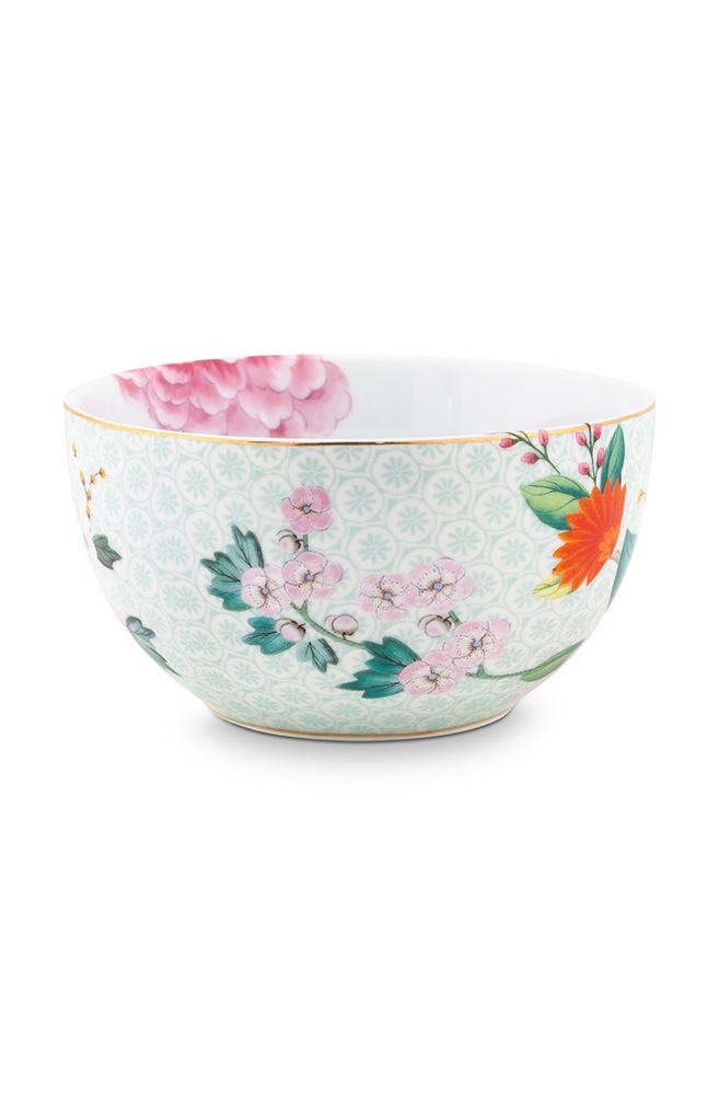 PiP Studio Tapas-Schale »Blushing Birds, Schale im 4er Set«, 4 tlg., aus Porzellan, Snackschale, Dipschale, Servierschale, Ø 12 cm