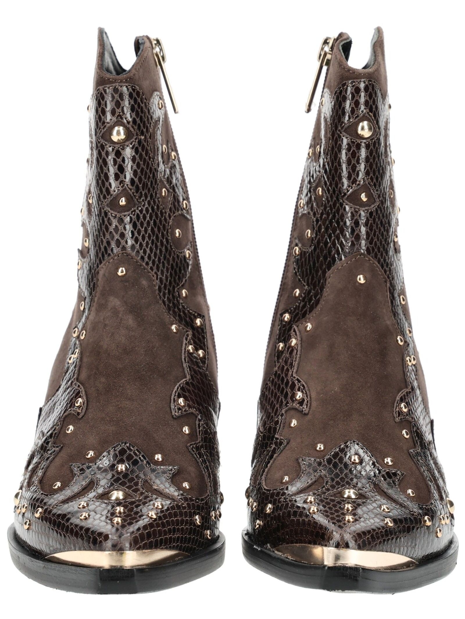 Lazamani Bikerboots »Lazamani Stiefelette Leder/Textil«
