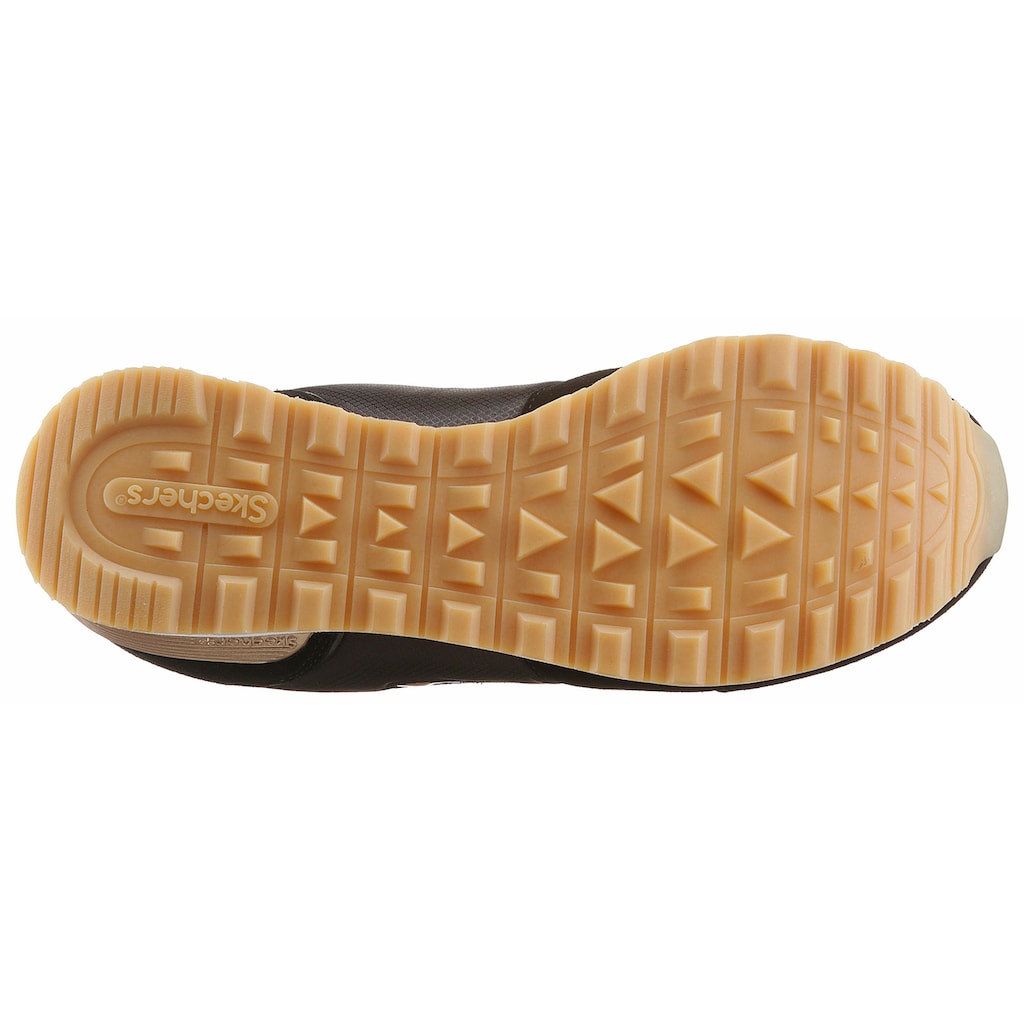 Skechers Sneaker »OG 85 - GOLDN GURL«, Freizeitschuh, Halbschuh, Schnürschuh mit Air-Cooled Memory Foam