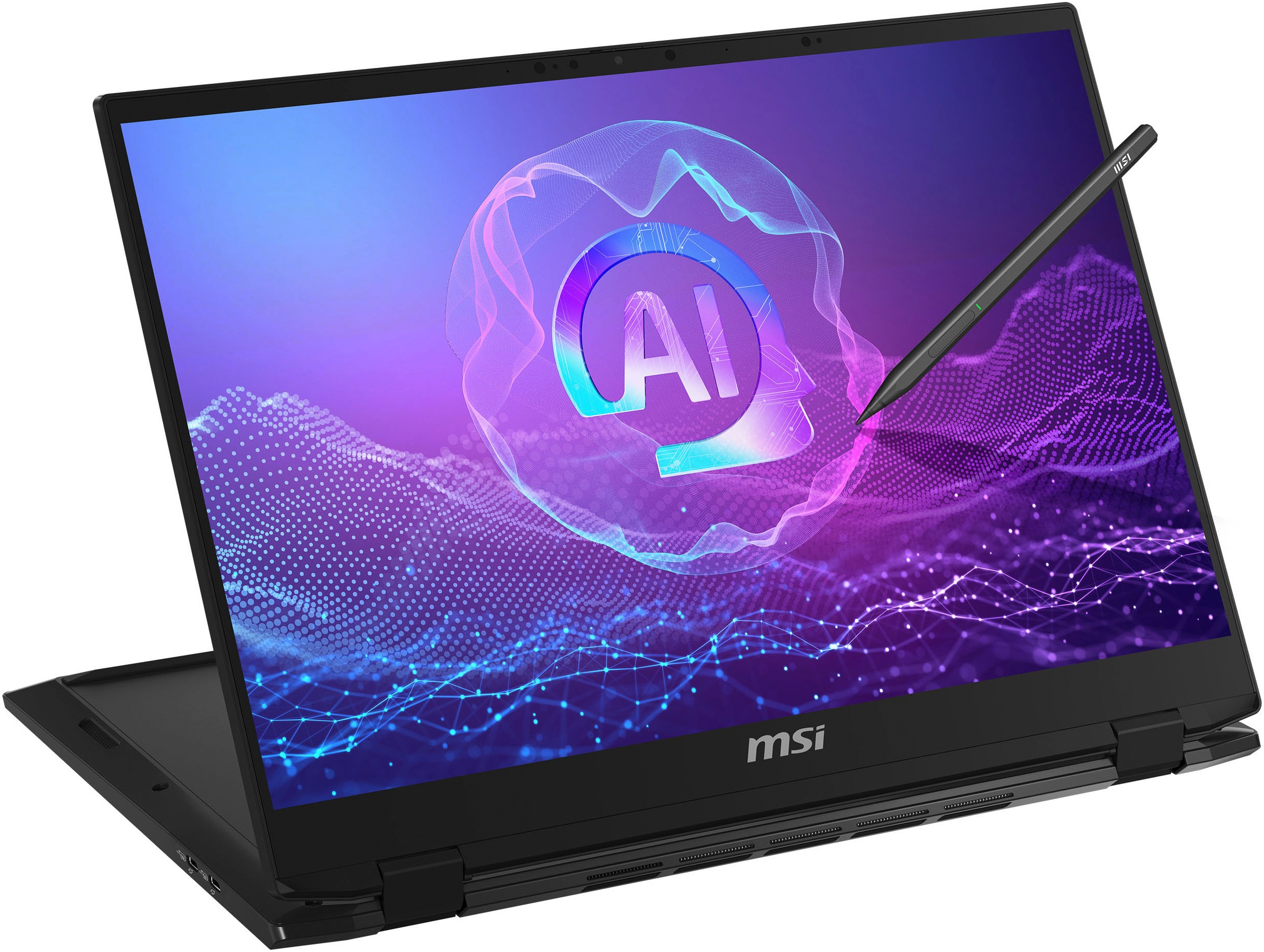 MSI Convertible Notebook »Summit A16 AI+ A3HMTG-035 (P)«, 40,7 cm, / 16 Zoll, AMD, Ryzen™ AI 9, Radeon 880M, 1000 GB SSD