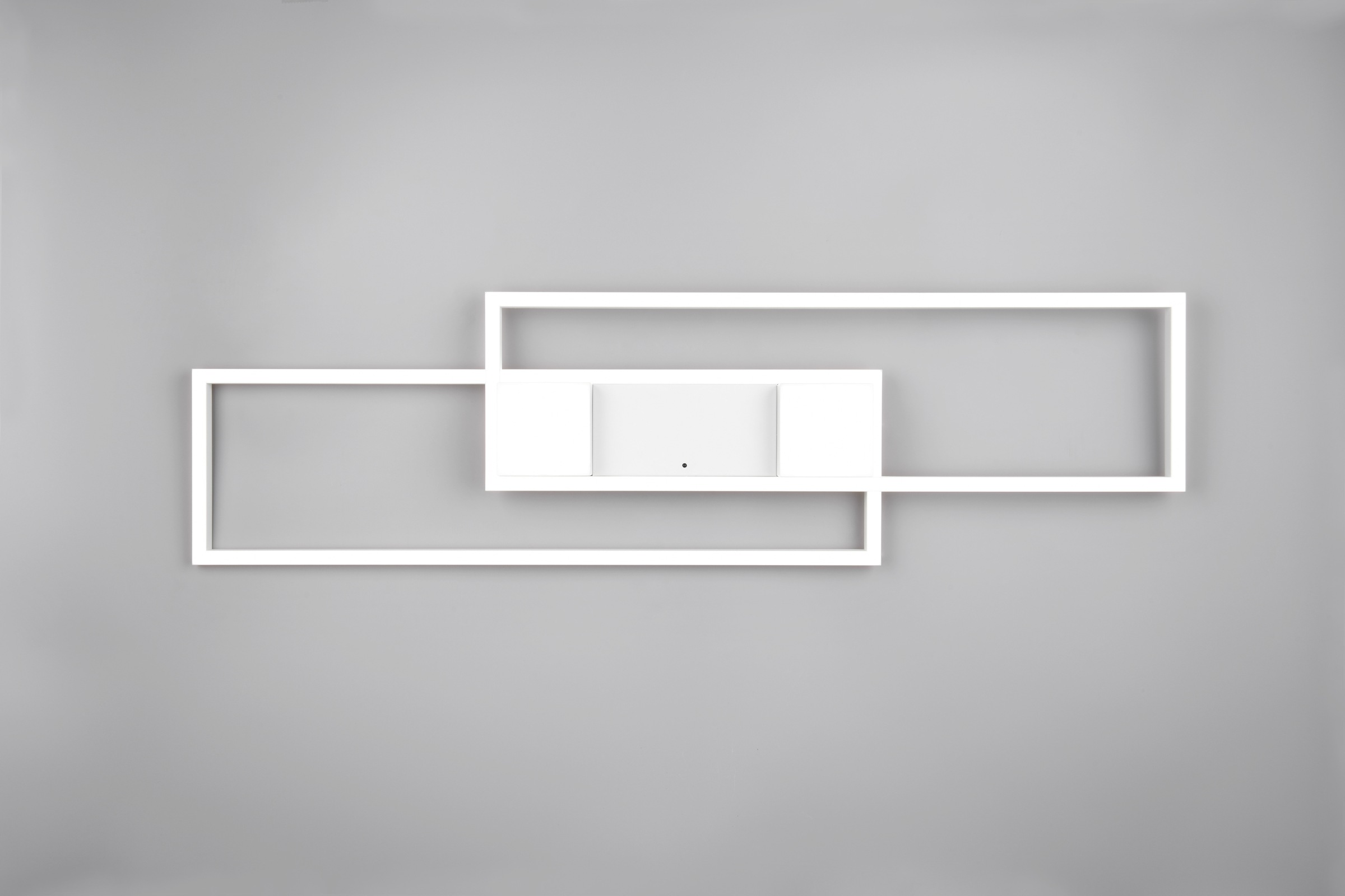TRIO Leuchten LED Deckenleuchte »ALBANY LED Deckenlampe 37W 4300 Lumen warmweiß bis kaltweiß 2700-6500K«, 1 flammig, Leuchtmittel LED-Board | LED fest integriert, Fernbedienung, Lichtfarbe einstellbar, Memory, Nachtlicht, dimmbar